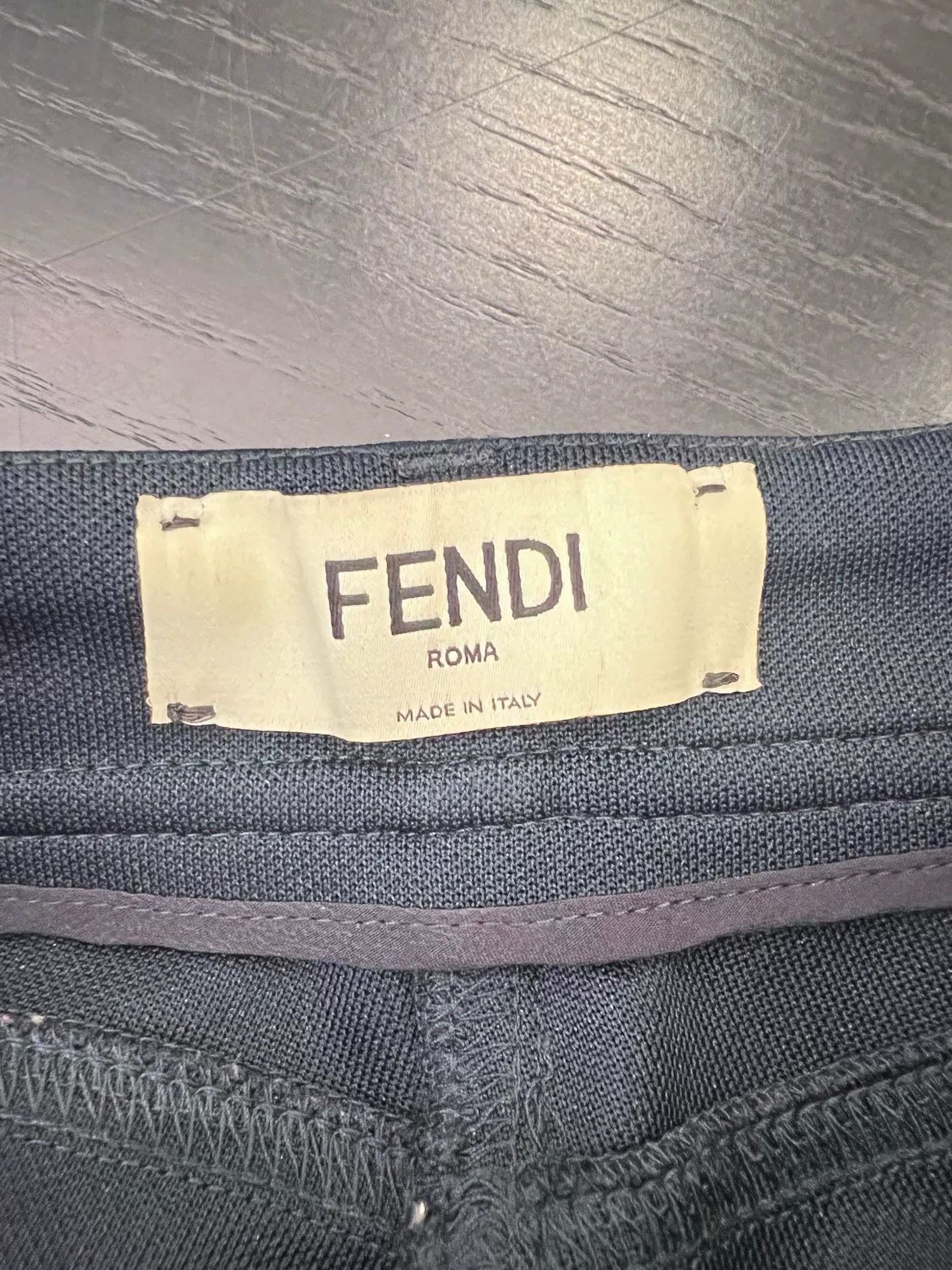 Fendi Fendi Double F Side Print Casual Pants Size US 38 / EU 54 - 3 Thumbnail