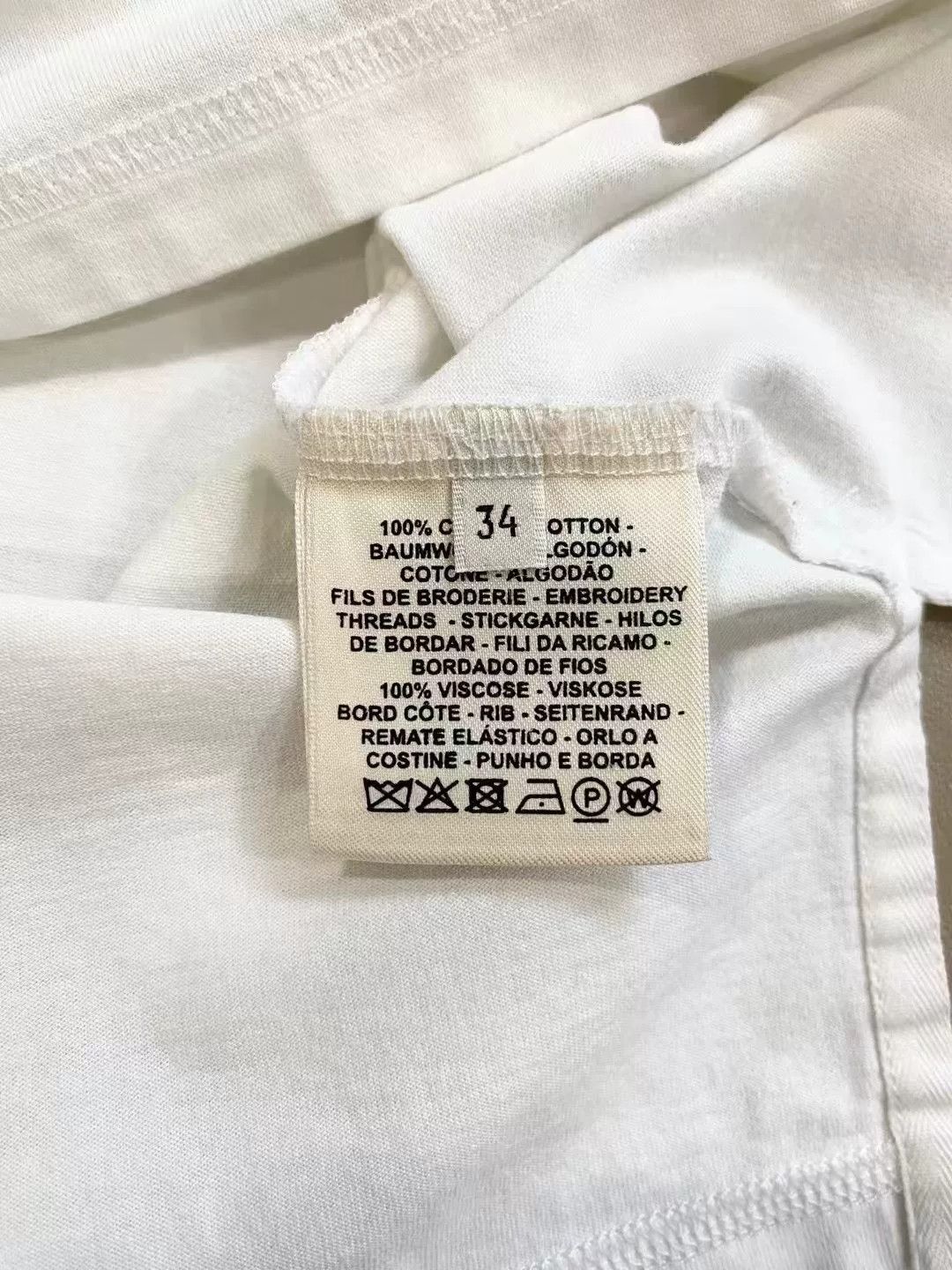 Hermes Hermes Size 34 Crew Neck T-shirt Size US XS / EU 42 / 0 - 5 Thumbnail