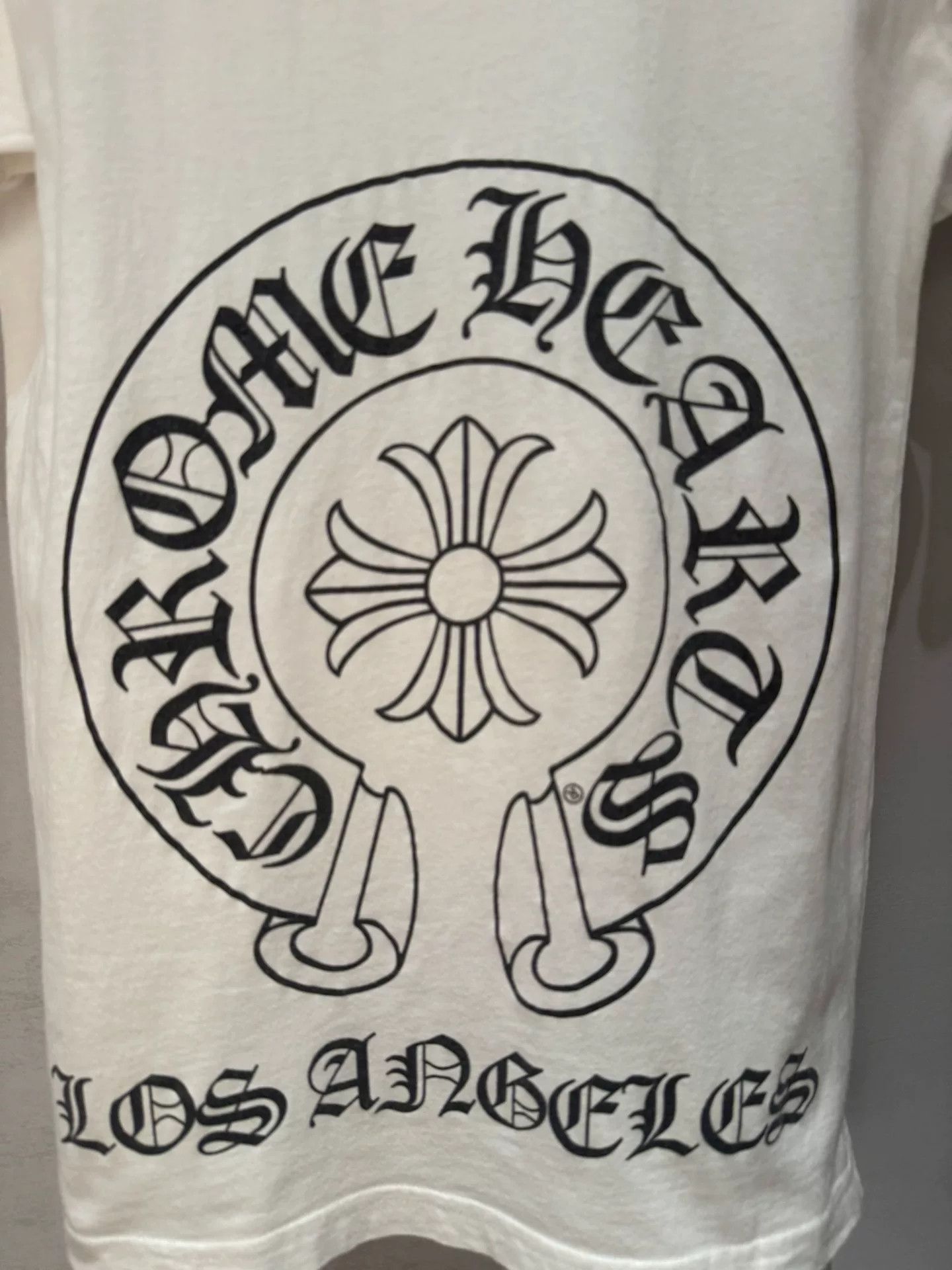 Chrome Hearts Chrome Hearts LA City Limited White Tee Size US S / EU 44-46 / 1 - 3 Thumbnail
