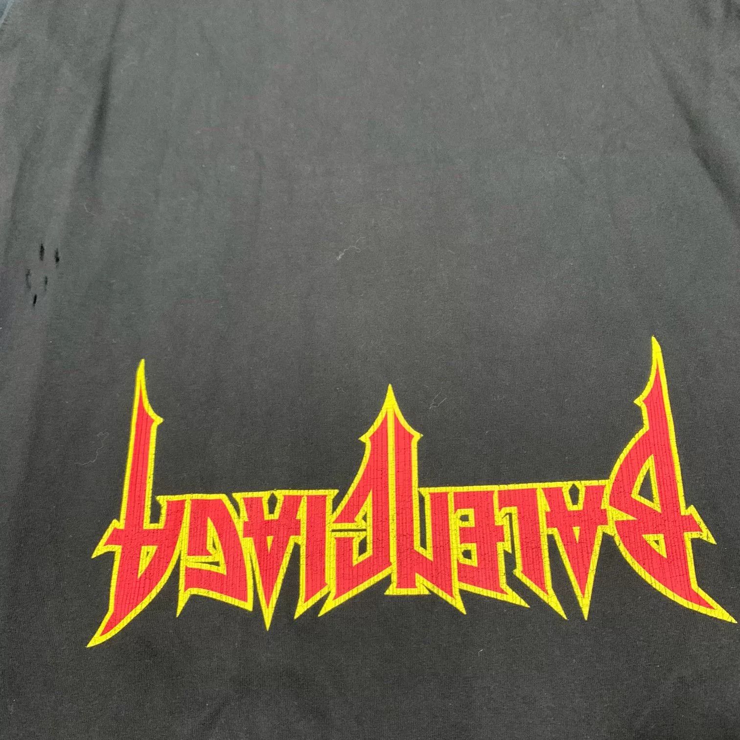 Balenciaga Balenciaga Black Inverted Logo Longsleeve Size US XS / EU 42 / 0 - 9 Thumbnail