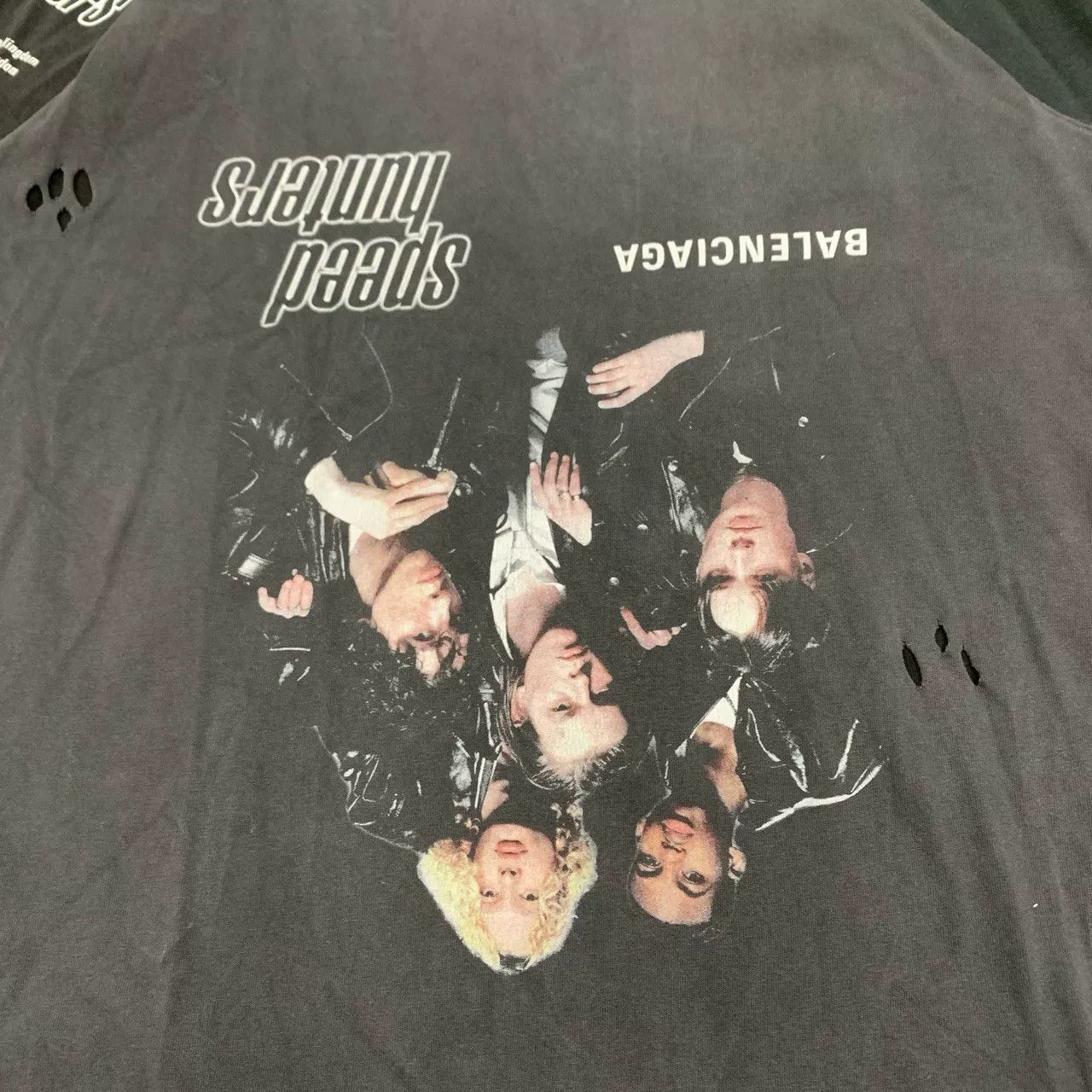 Balenciaga Balenciaga Black Inverted Logo Longsleeve Size US XS / EU 42 / 0 - 8 Thumbnail