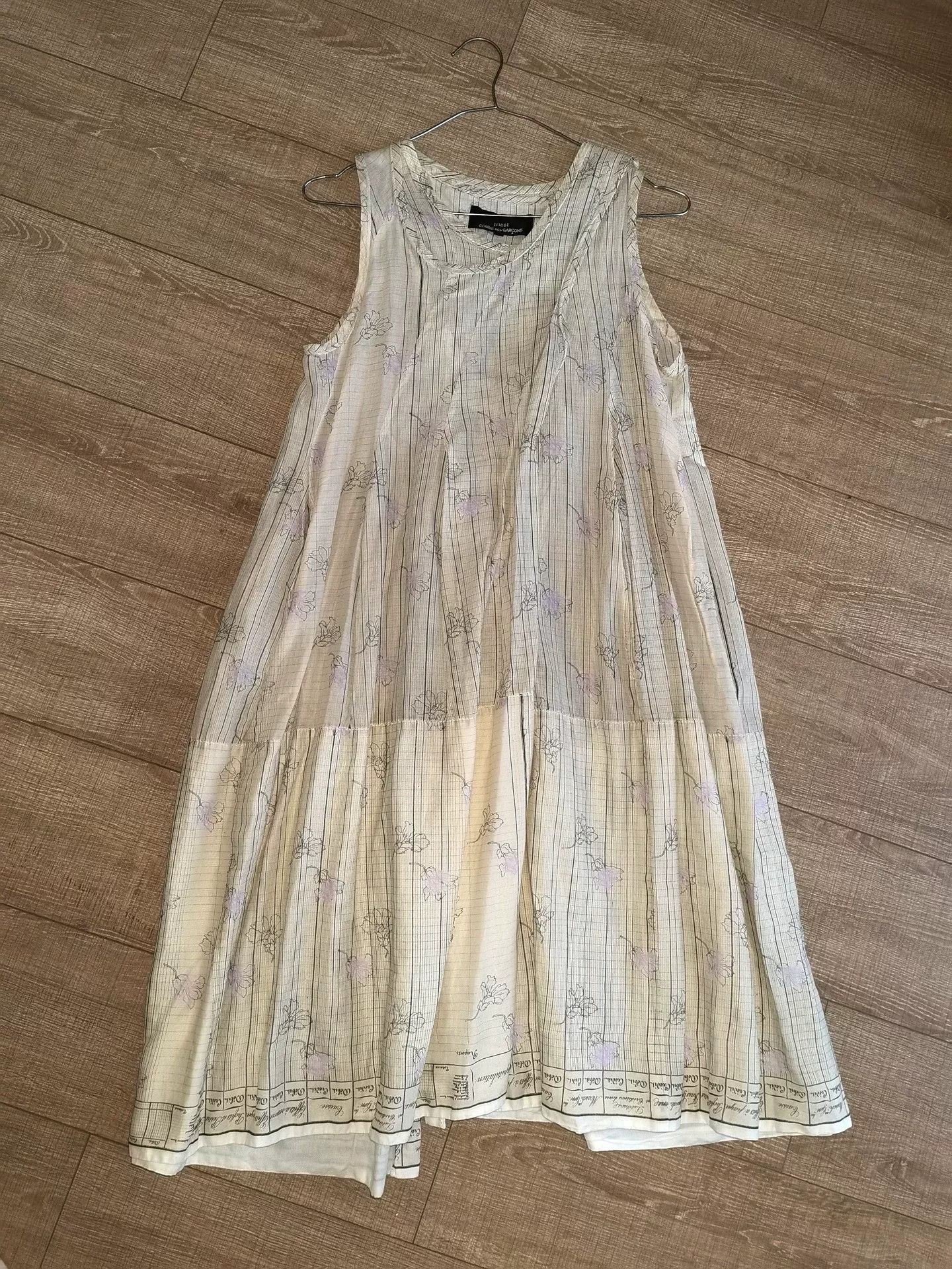 Comme des Garcons Comme des Garcons Tricot Print Sleeveless Dress Size US S / EU 44-46 / 1 - 7 Thumbnail