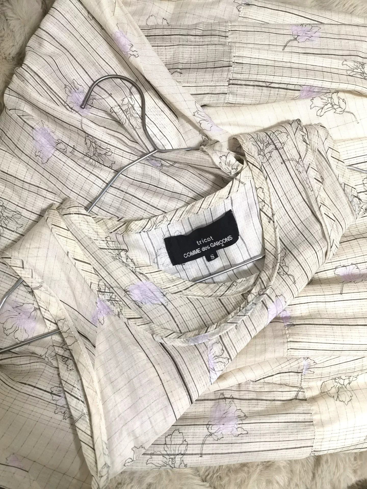 Comme des Garcons Comme des Garcons Tricot Print Sleeveless Dress Size US S / EU 44-46 / 1 - 5 Thumbnail