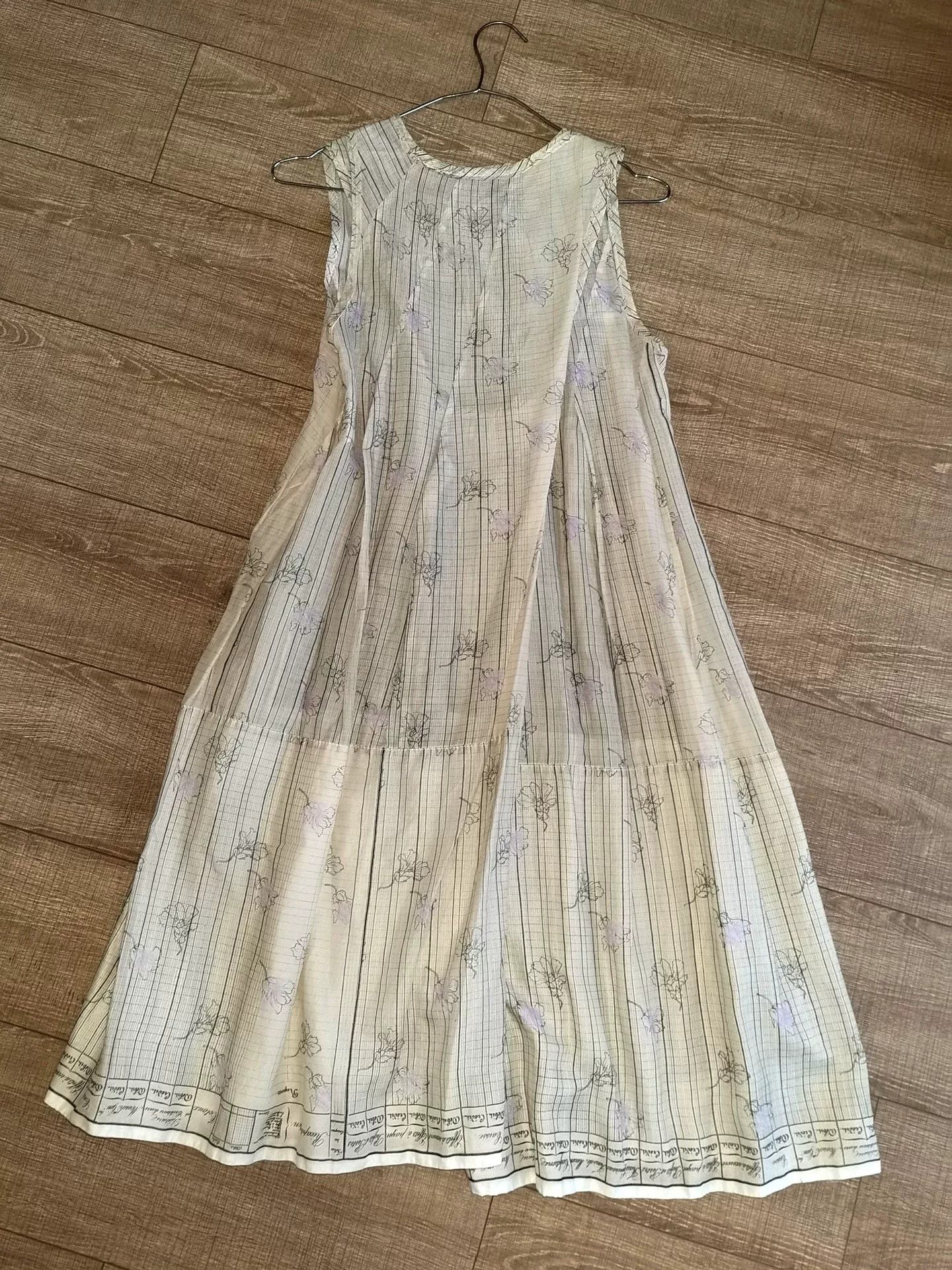 Comme des Garcons Comme des Garcons Tricot Print Sleeveless Dress Size US S / EU 44-46 / 1 - 8 Thumbnail