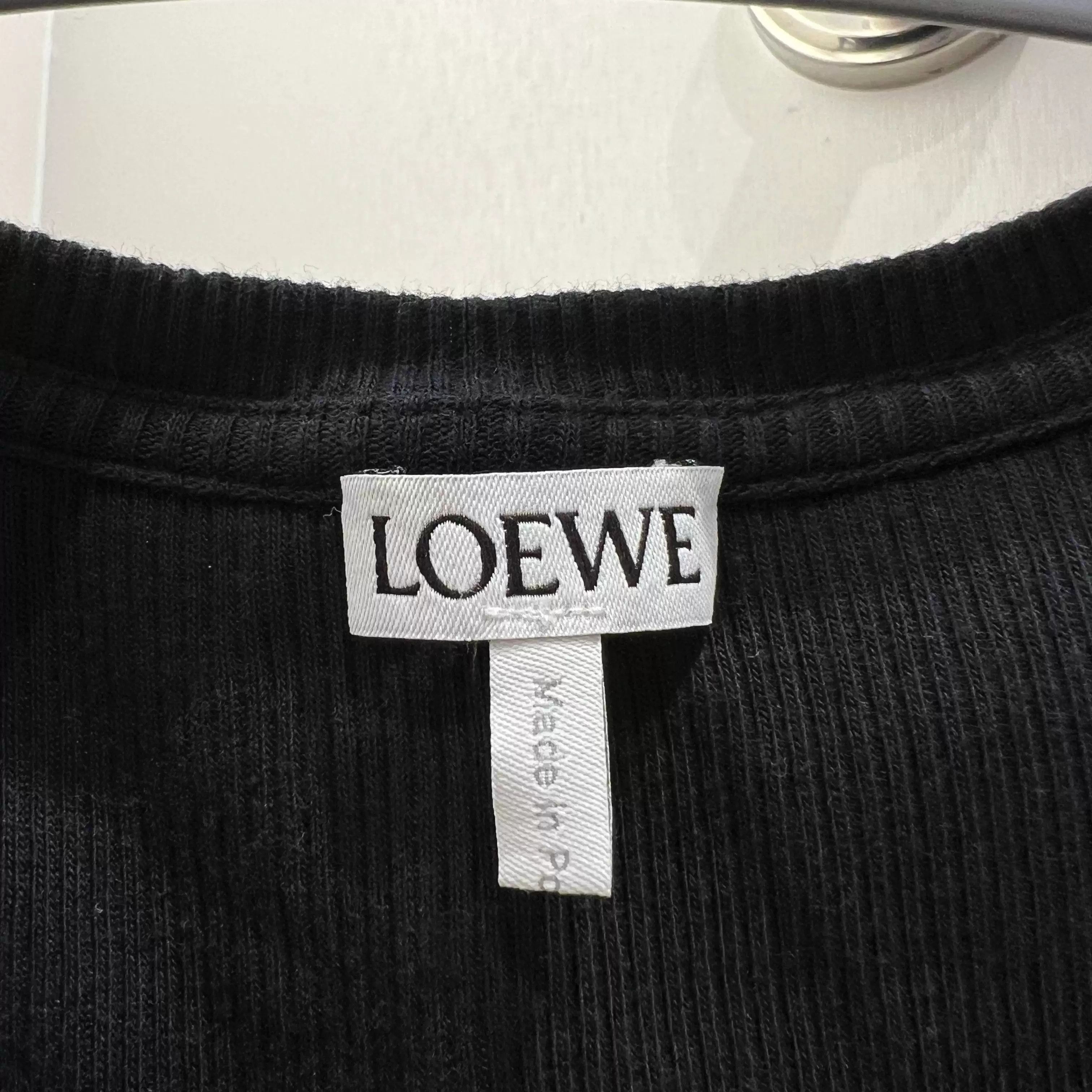 Loewe Loewe SS22 Embroidered Logo Tank Top Size US XS / EU 42 / 0 - 3 Thumbnail