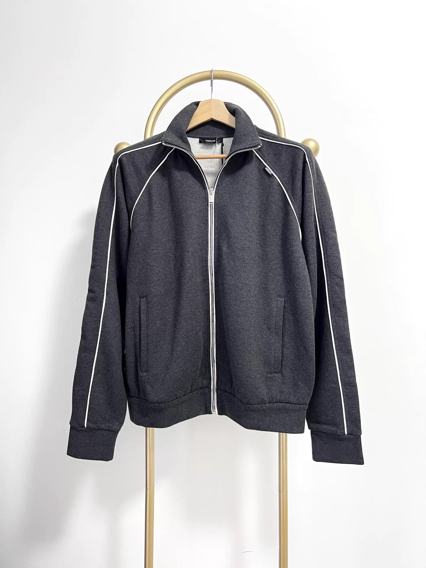 Versace Versace Men's Zip-Up Sweatshirt Jacket Size US XL / EU 56 / 4 - 4 Thumbnail