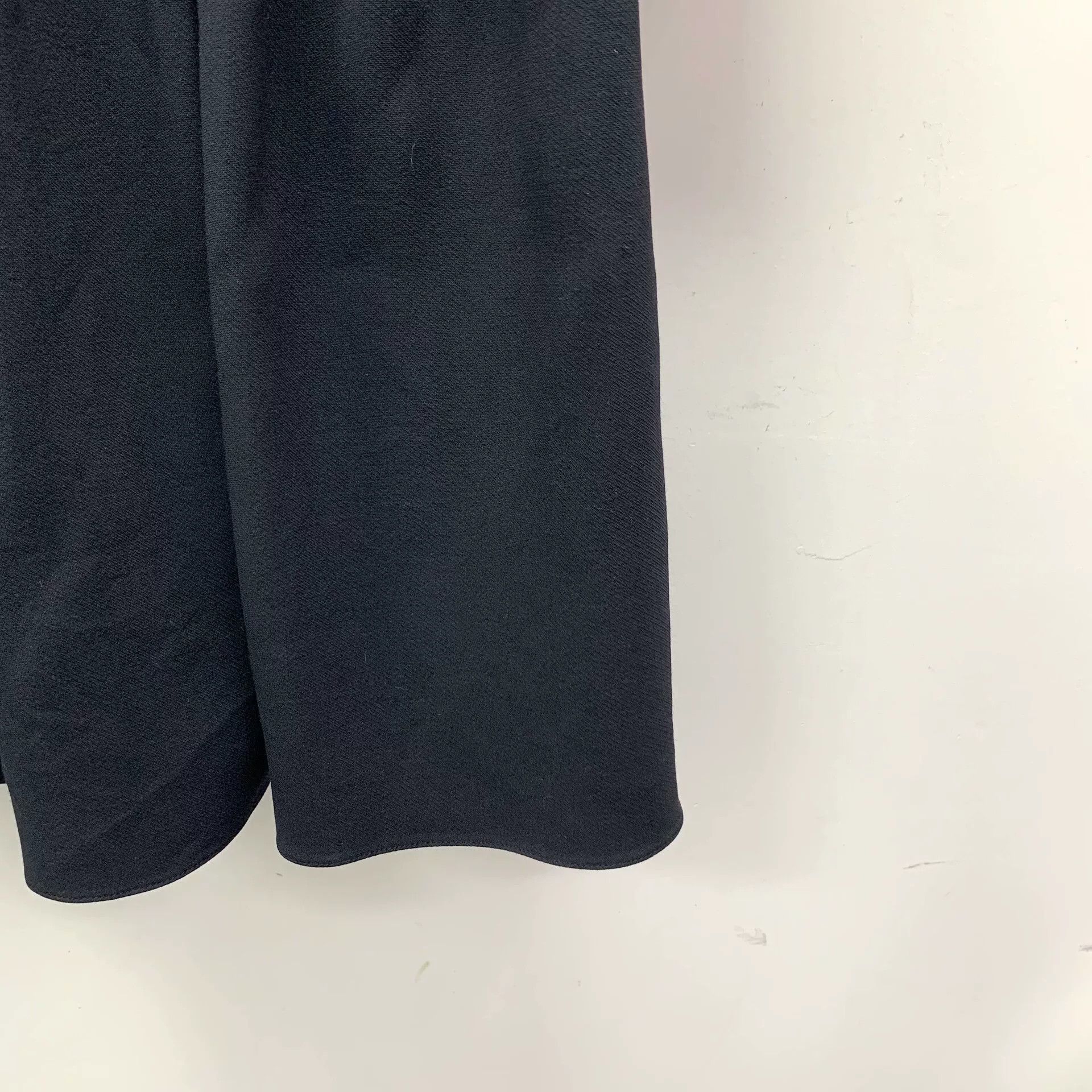 Dior Christian Dior Black Wool Dress Size US XXS / EU 40 - 4 Thumbnail