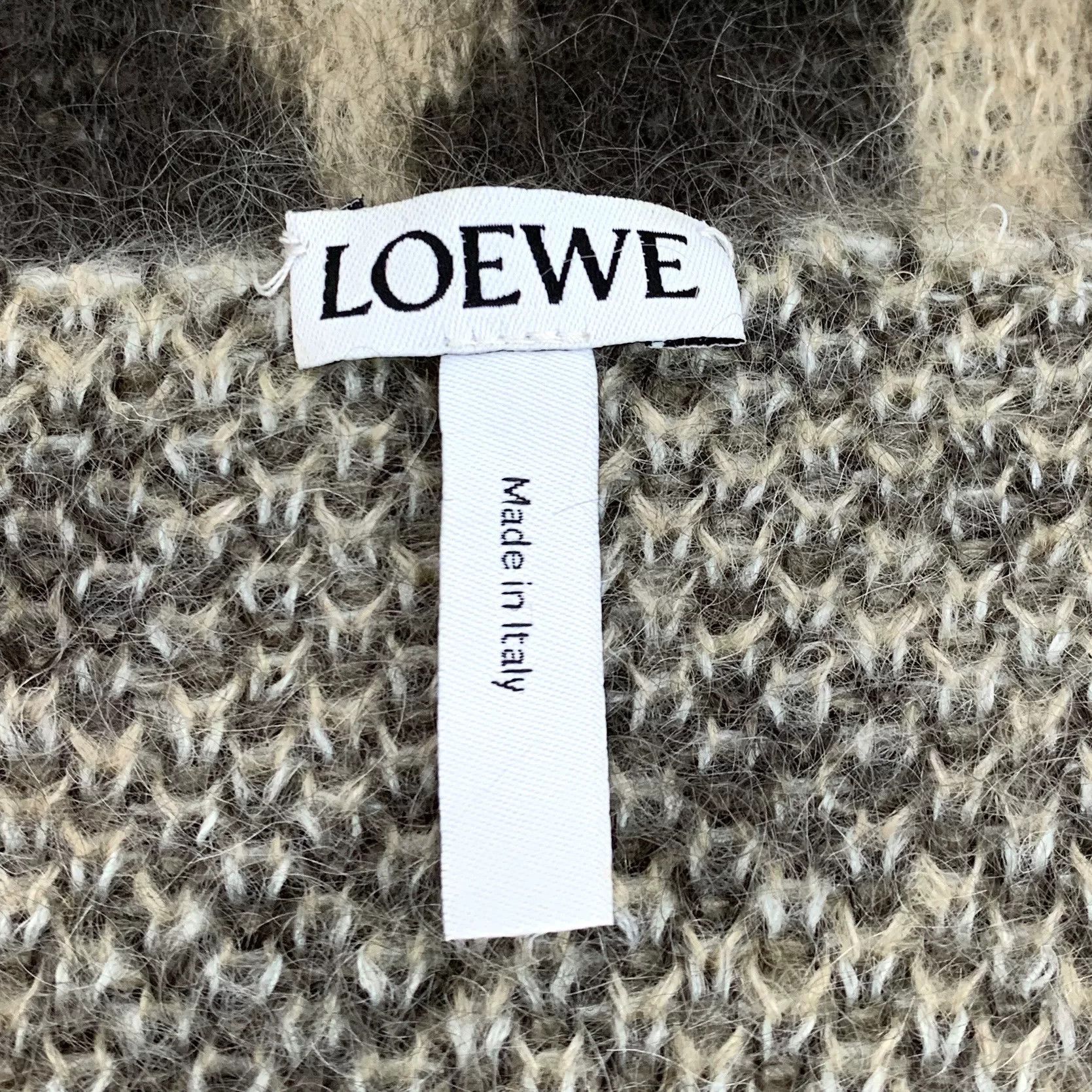 Loewe Loewe Brown Leopard Mohair Sweater XS Size US XS / EU 42 / 0 - 5 Thumbnail