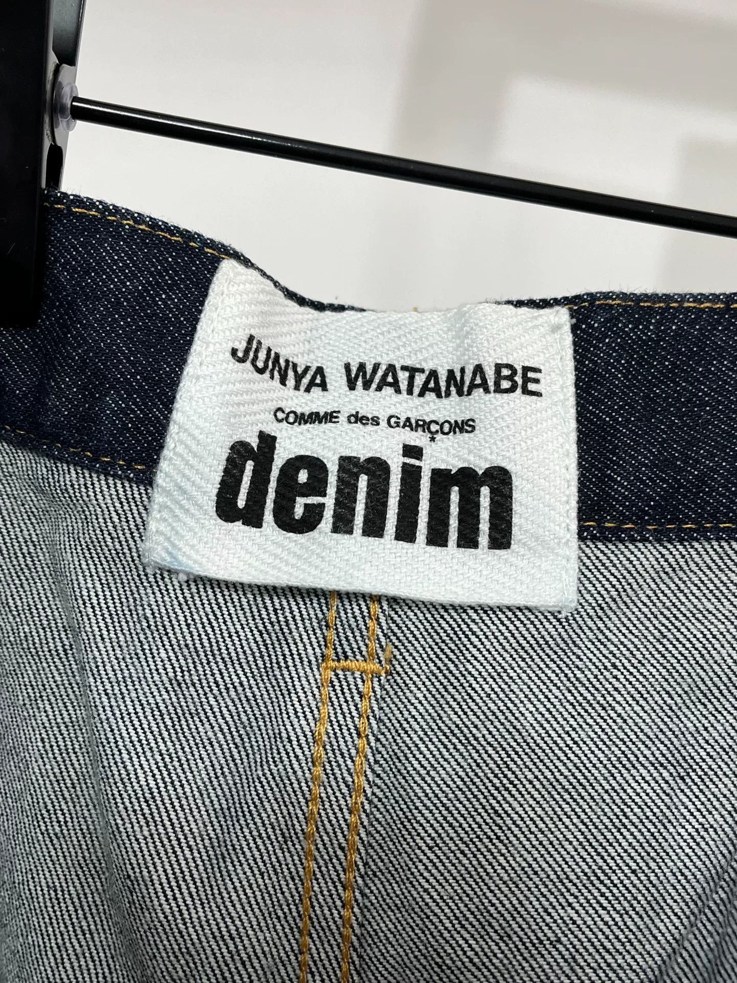 Junya Watanabe junya watanabe cdg straight leg denim pants Size US 34 / EU 50 - 6 Thumbnail