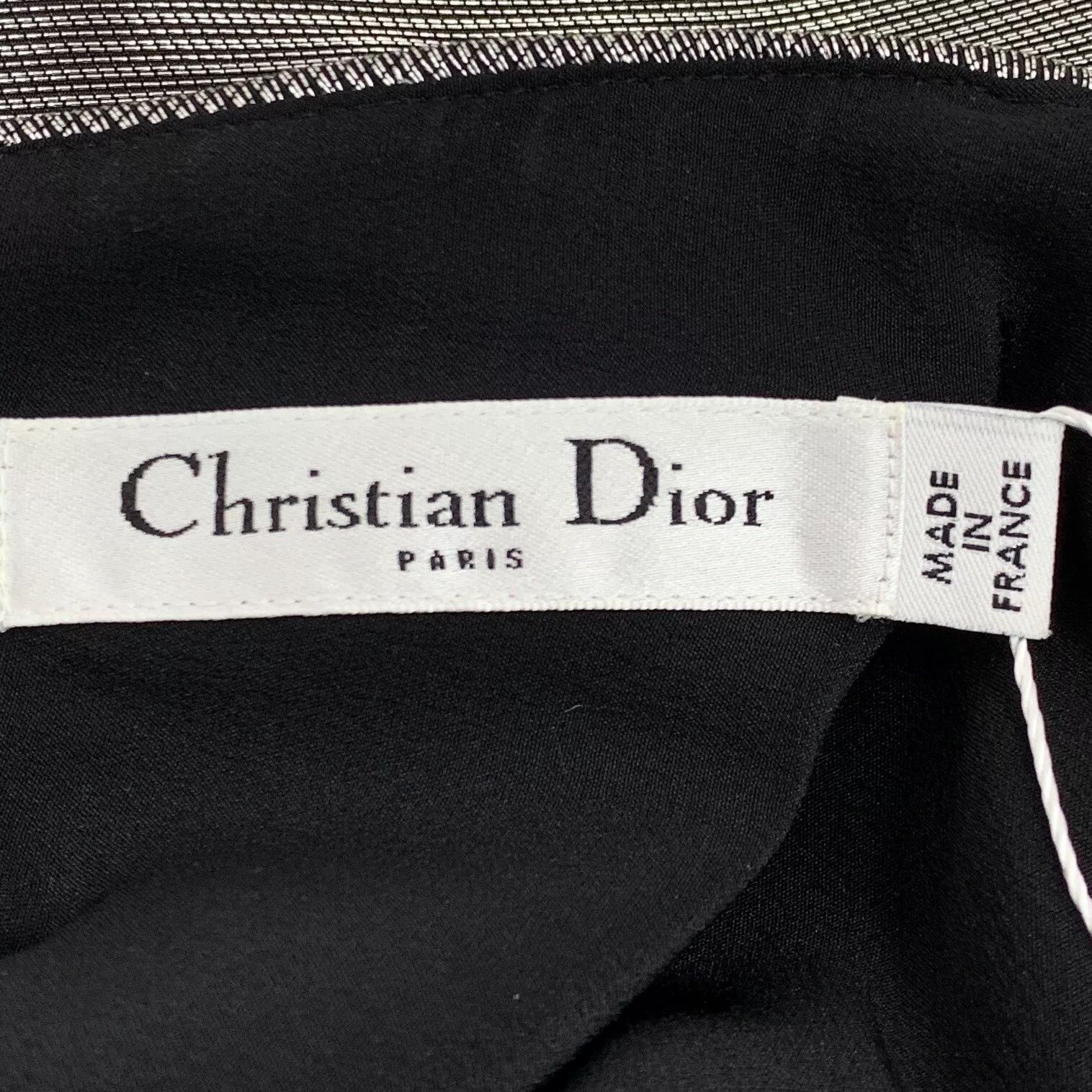 Dior silver futuristic short-sleeve dress by Dior Size US 36 / EU 52 - 5 Thumbnail