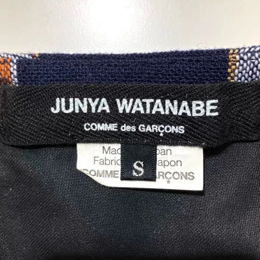 Junya Watanabe junya watanabe mixed wool blend plaid top Size US S / EU 44-46 / 1 - 9 Thumbnail