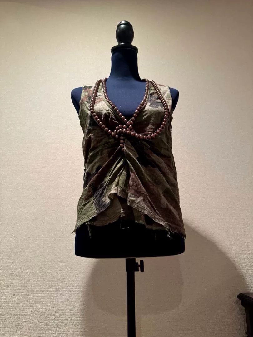 Junya Watanabe junya watanabe camouflage embellished top Size US S / EU 44-46 / 1 - 3 Thumbnail