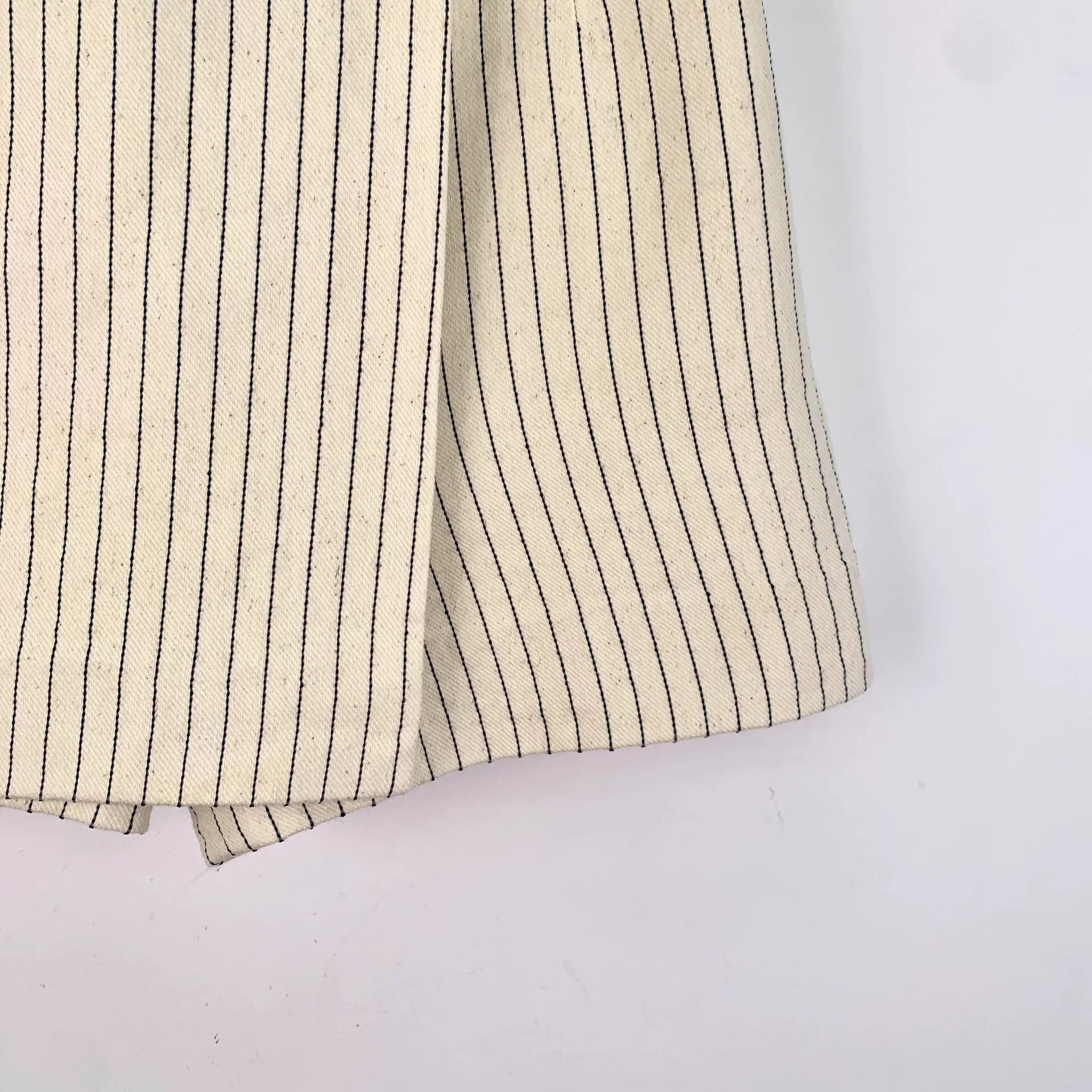 Dior dior beige striped cotton casual shorts Size US 34 / EU 50 - 4 Thumbnail