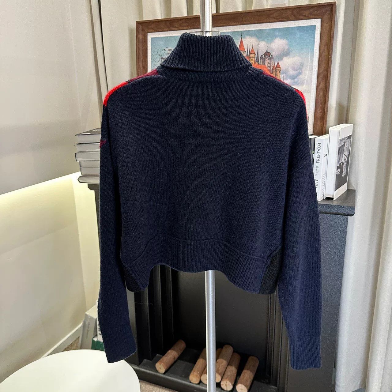 Miu Miu miu miu diamond patterned wool turtleneck sweater Size US M / EU 48-50 / 2 - 5 Thumbnail