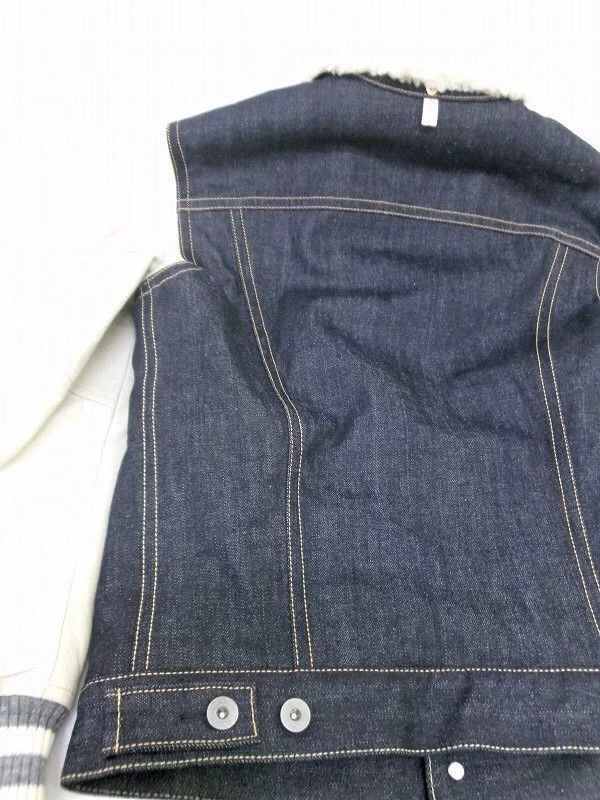 Junya Watanabe junya watanabe baseball jacket with leather sleeves Size US XS / EU 42 / 0 - 4 Thumbnail