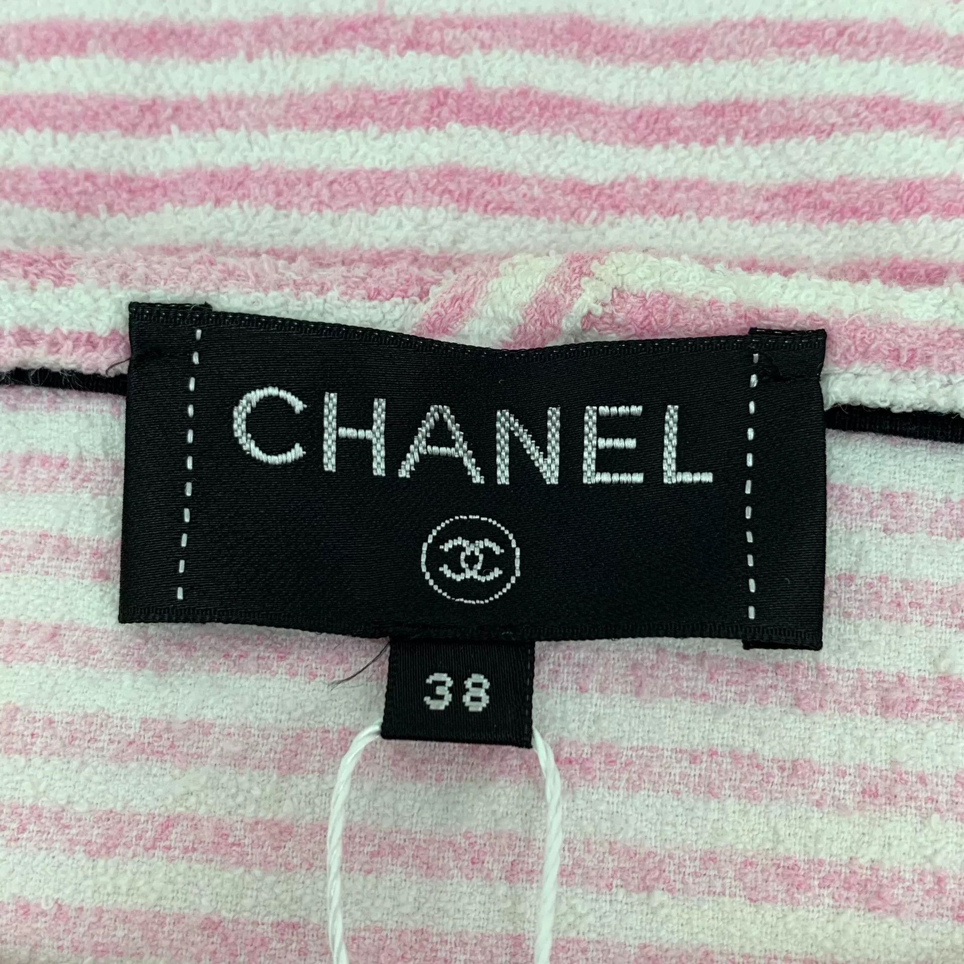 Chanel pink striped chanel short sleeve t-shirt Size US S / EU 44-46 / 1 - 5 Thumbnail