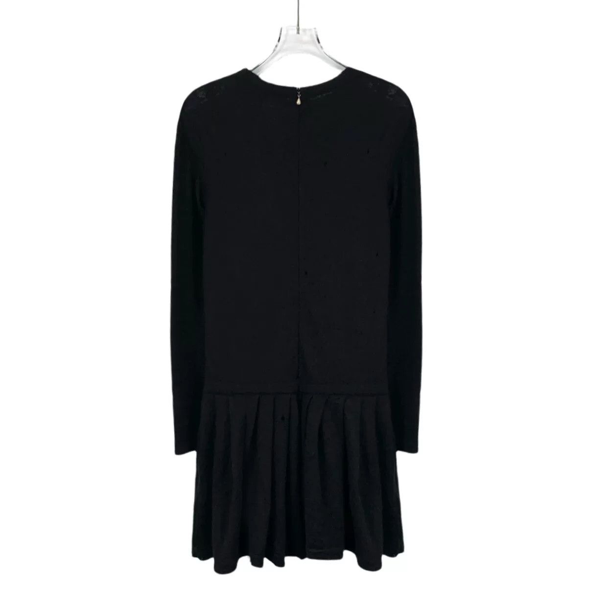 Chanel black pearl-embellished knit dress by Chanel Size US XS / EU 42 / 0 - 2 Thumbnail