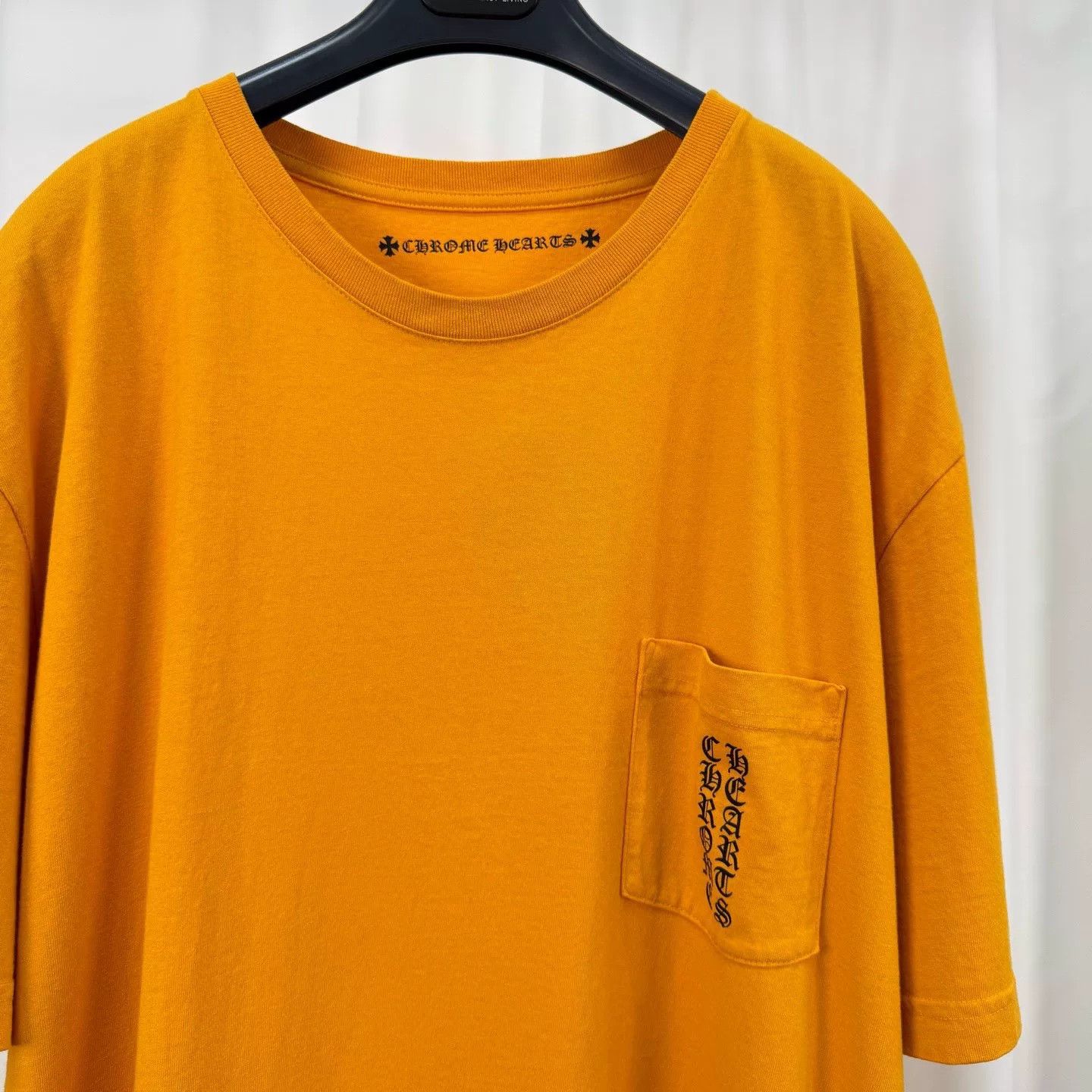 Chrome Hearts chrome hearts mustard yellow short sleeve shirt Size US XXL / EU 58 / 5 - 3 Thumbnail