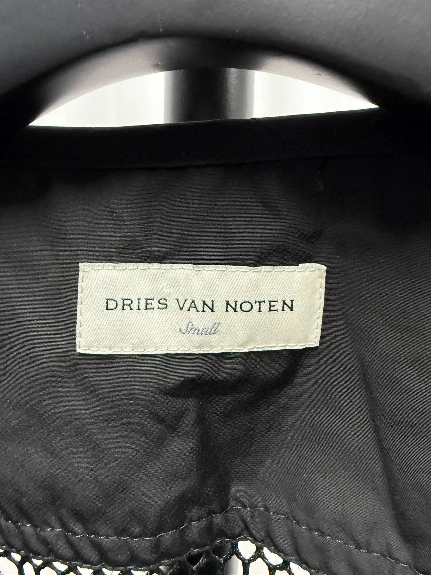Dries Van Noten black open-back vest by dries van noten Size US S / EU 44-46 / 1 - 4 Thumbnail