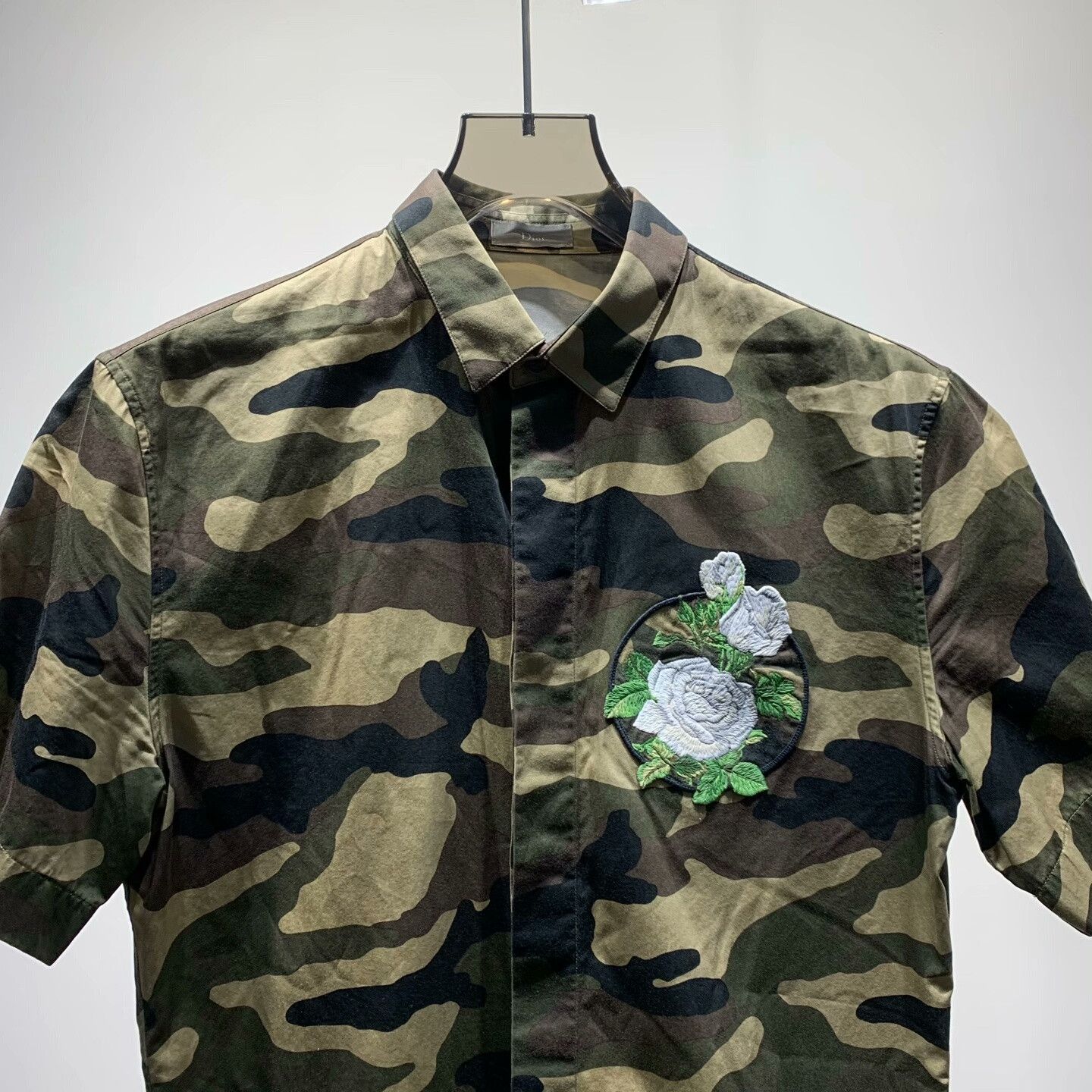 Dior dior camouflage short-sleeve cardigan Size US M / EU 48-50 / 2 - 3 Thumbnail