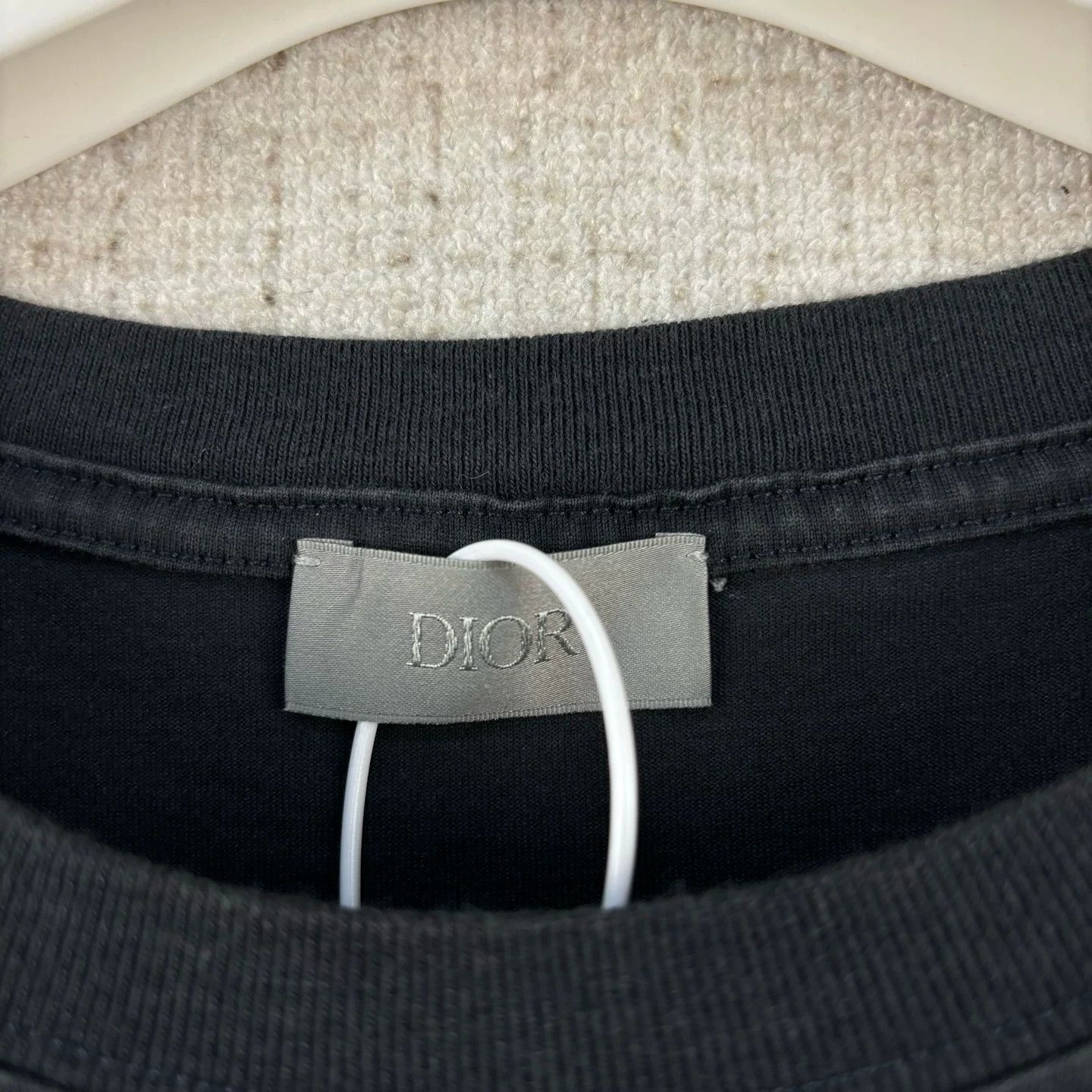 Dior dior cd logo embroidered crew neck t-shirt Size US L / EU 52-54 / 3 - 4 Thumbnail