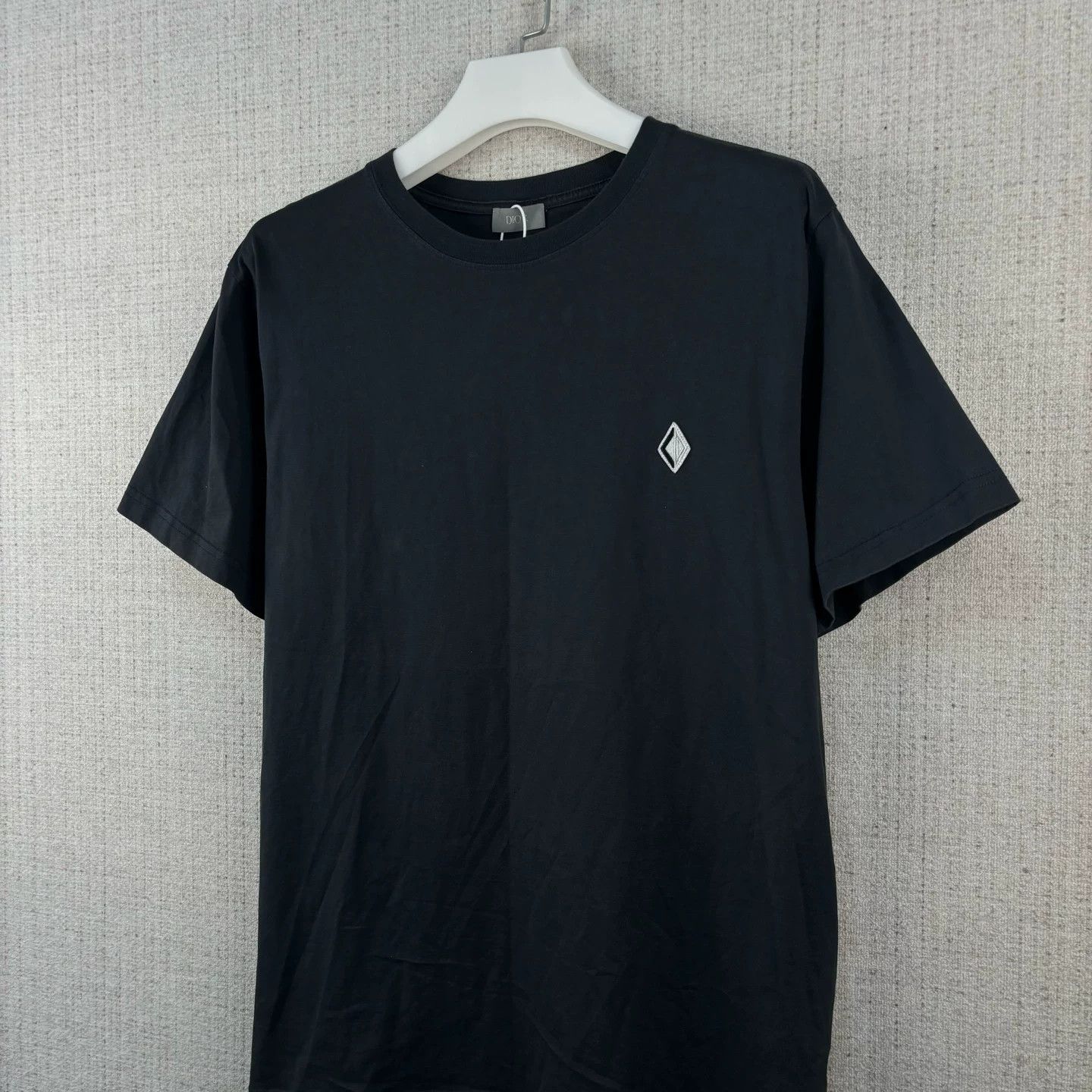 Dior dior cd logo embroidered crew neck t-shirt Size US L / EU 52-54 / 3 - 2 Thumbnail