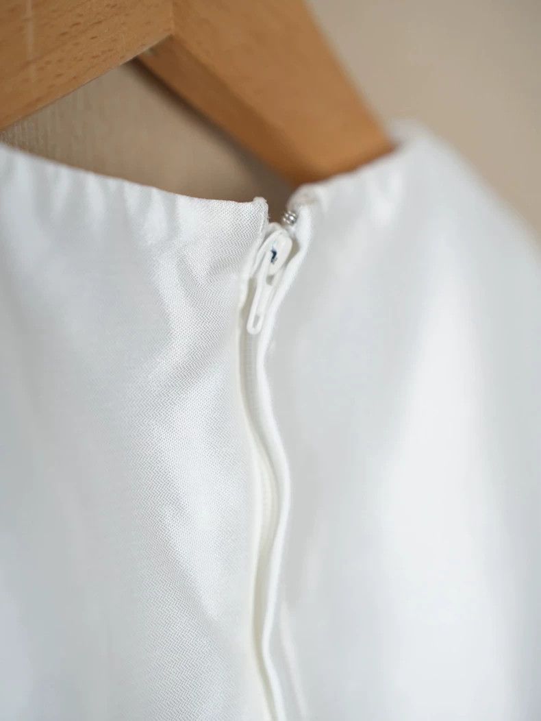 Comme des Garcons COMME des GARCONS White 3D Fish Tail Dress 19SS Size US S / EU 44-46 / 1 - 5 Thumbnail
