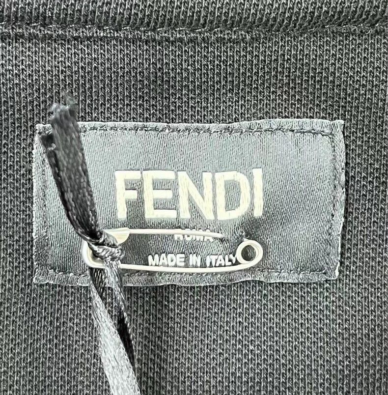 Fendi Fendi Karl Lagerfeld Logo Polo Shirt Size US XL / EU 56 / 4 - 3 Thumbnail
