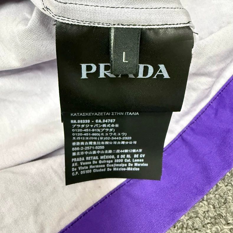 Prada Prada Colorblock Portrait Short Sleeve Shirt Size US L / EU 52-54 / 3 - 4 Thumbnail