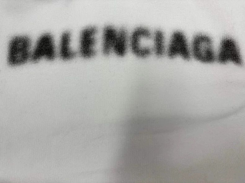 Balenciaga Balenciaga White Mosaic Logo Hoodie Size US S / EU 44-46 / 1 - 3 Thumbnail