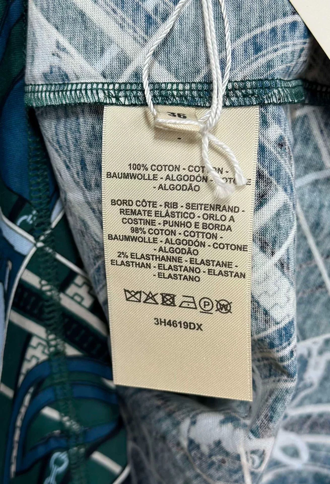 Hermes FW23 Hermes Chain Print Short Sleeve Size US S / EU 44-46 / 1 - 6 Thumbnail