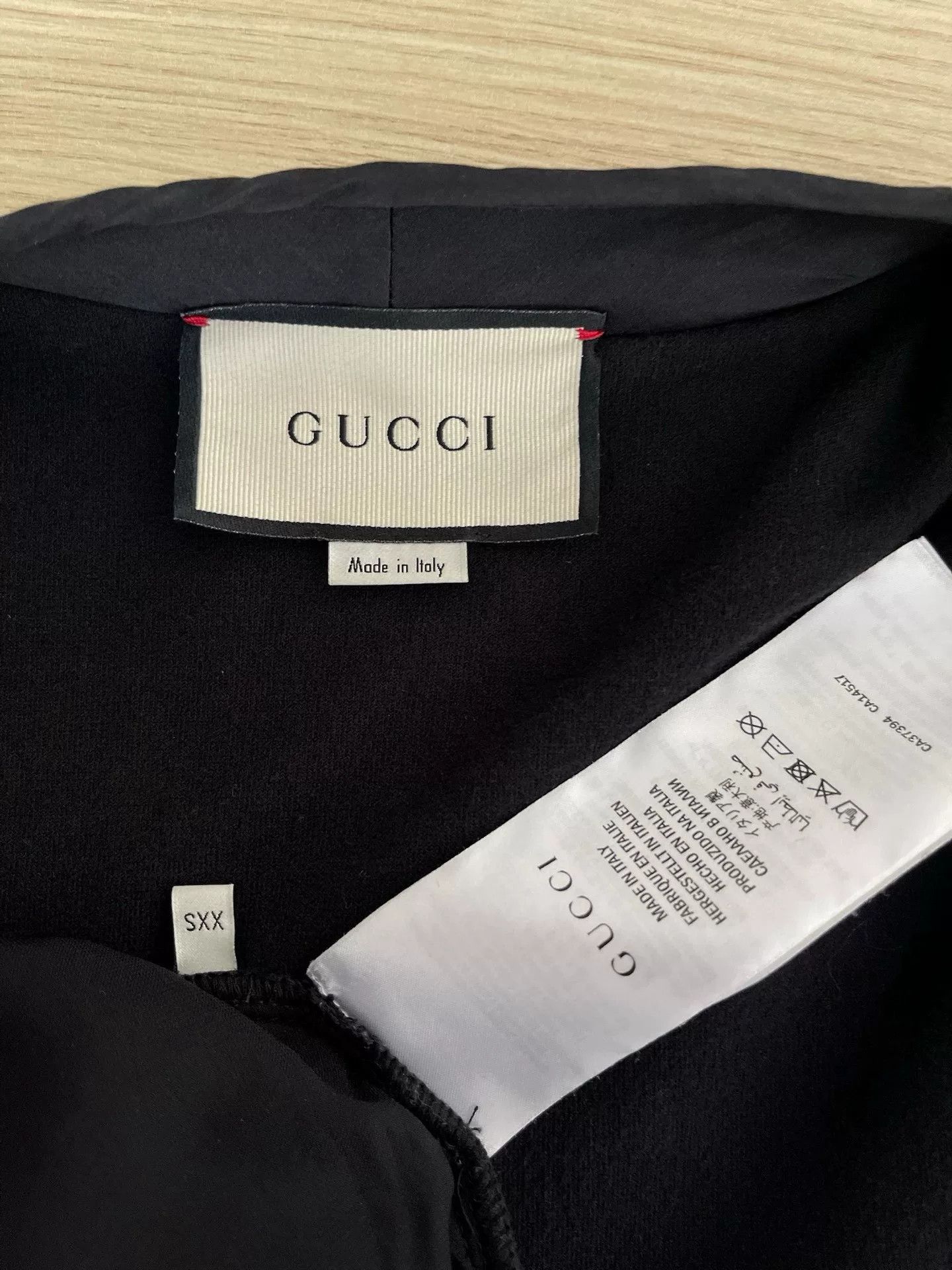 Gucci Gucci Black Velvet Cardigan XXS Size US XXS / EU 40 - 3 Thumbnail