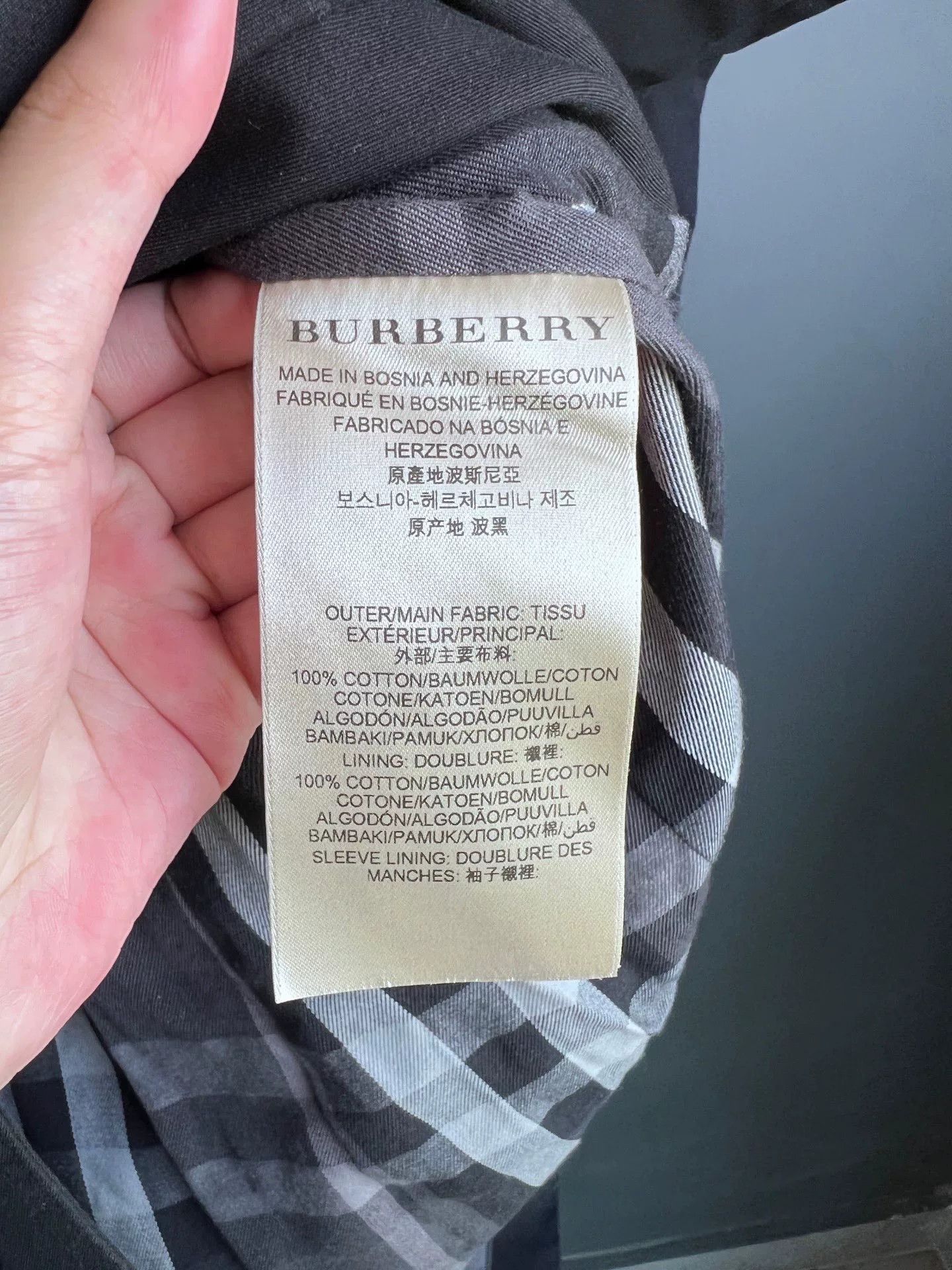 Burberry Burberry Black Trench Coat with Belt Size US XS / EU 42 / 0 - 7 Thumbnail
