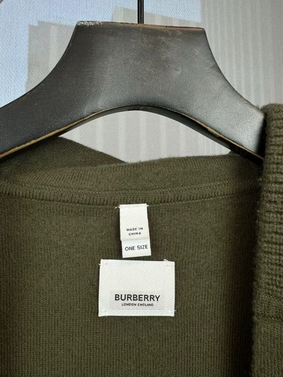 Burberry Burberry Olive Green Cape Coat One Size Size US M / EU 48-50 / 2 - 3 Thumbnail