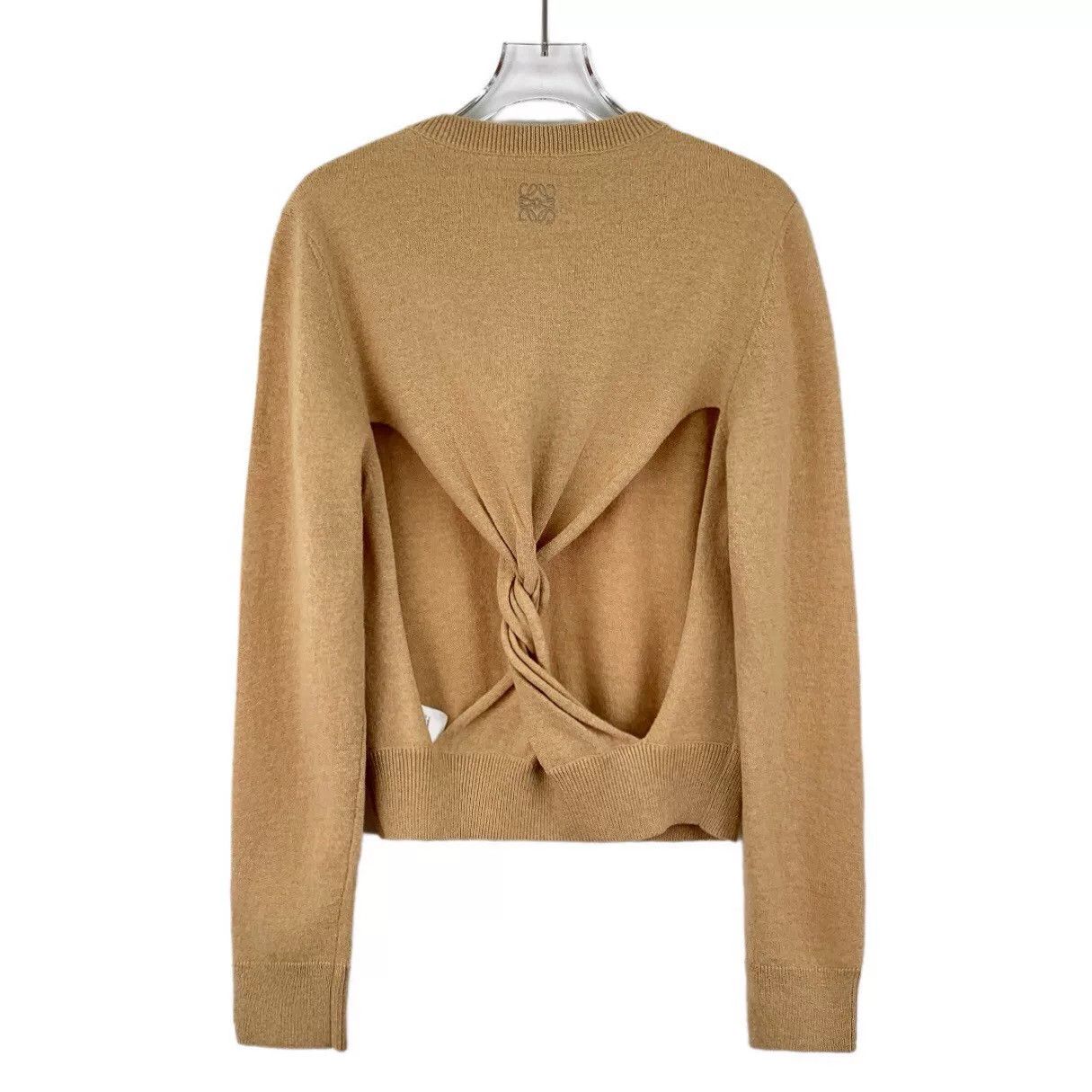 Loewe Loewe Brown Logo Embroidered Wool Sweater Size US S / EU 44-46 / 1 - 2 Thumbnail