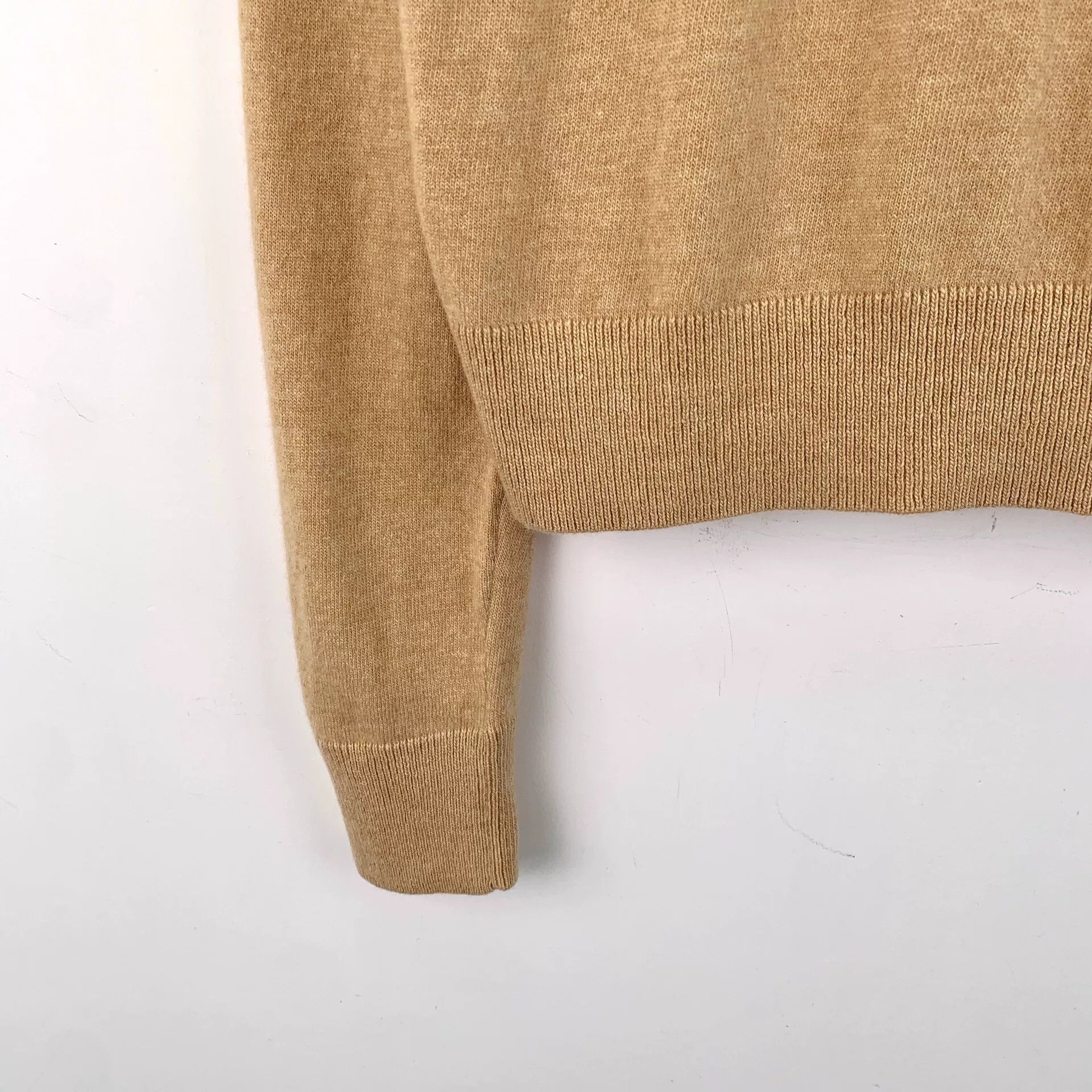 Loewe Loewe Brown Logo Embroidered Wool Sweater Size US S / EU 44-46 / 1 - 4 Thumbnail