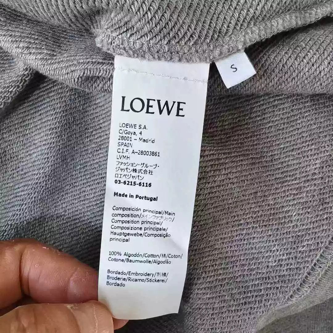Loewe Loewe Gray Logo Sweatshirt Size US S / EU 44-46 / 1 - 5 Thumbnail