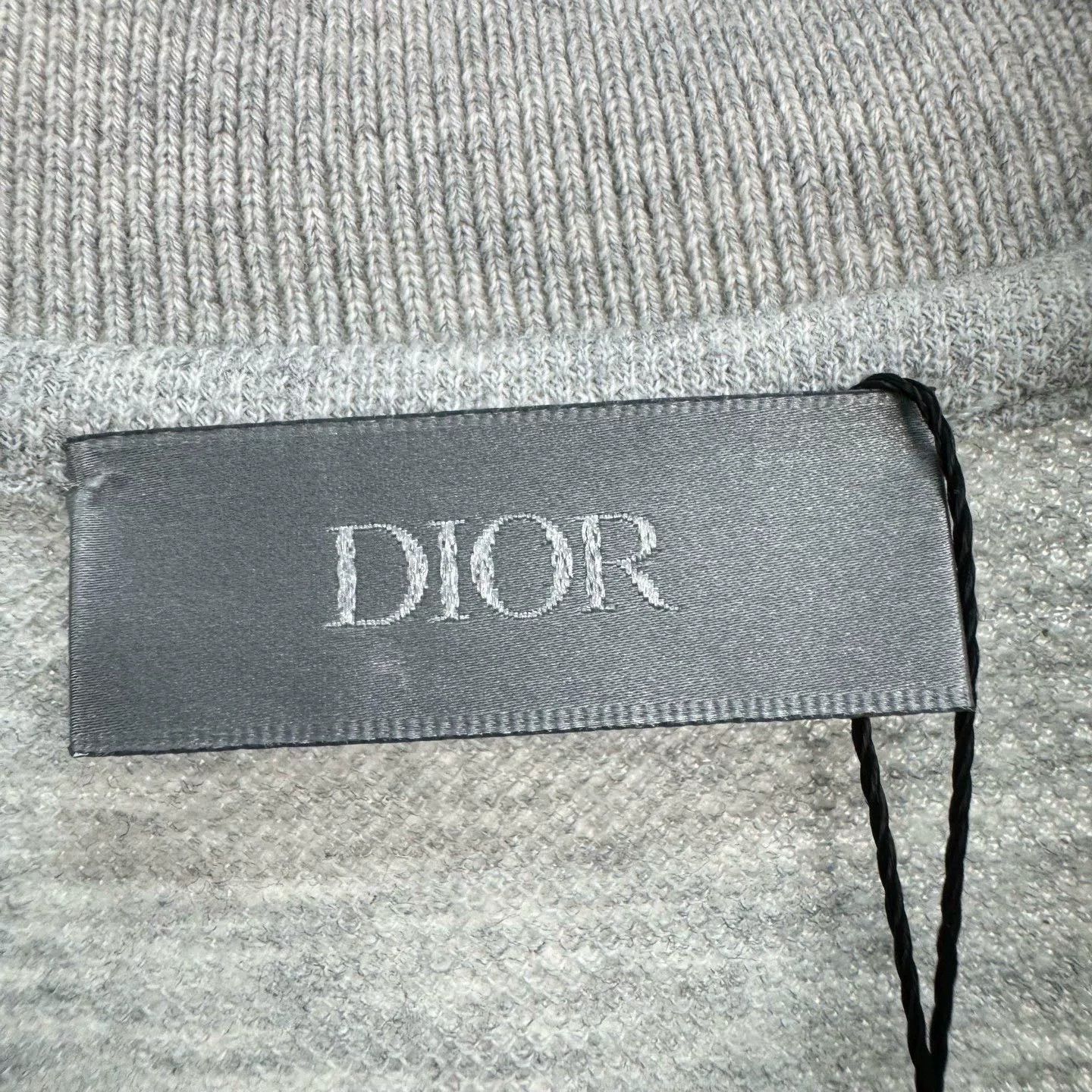 Dior Dior Grey Embroidered CD Polo Shirt Size US XXL / EU 58 / 5 - 5 Thumbnail