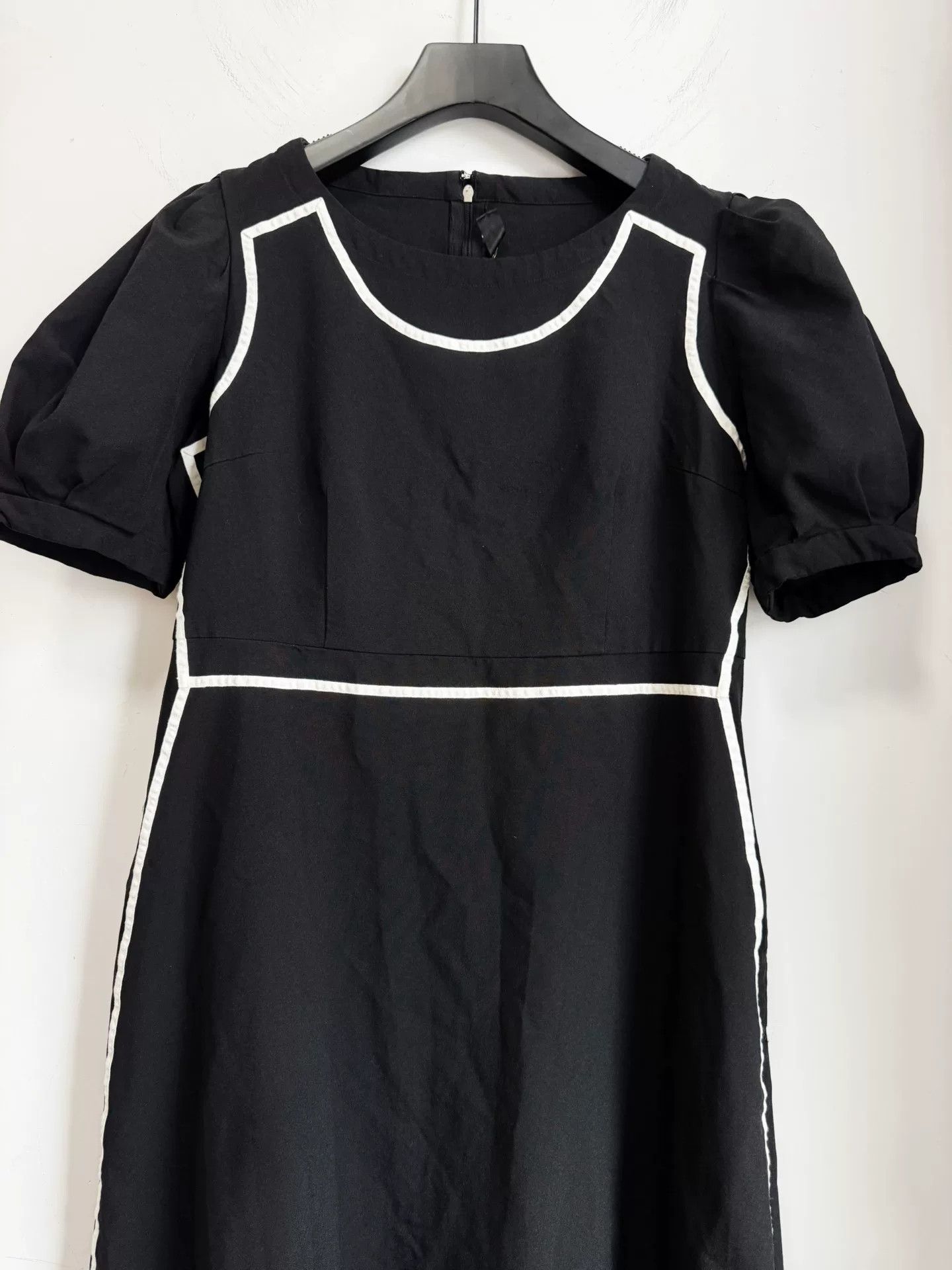 Comme des Garcons CDG Comcom Puff Sleeve Dress Size US 36 / EU 52 - 2 Thumbnail