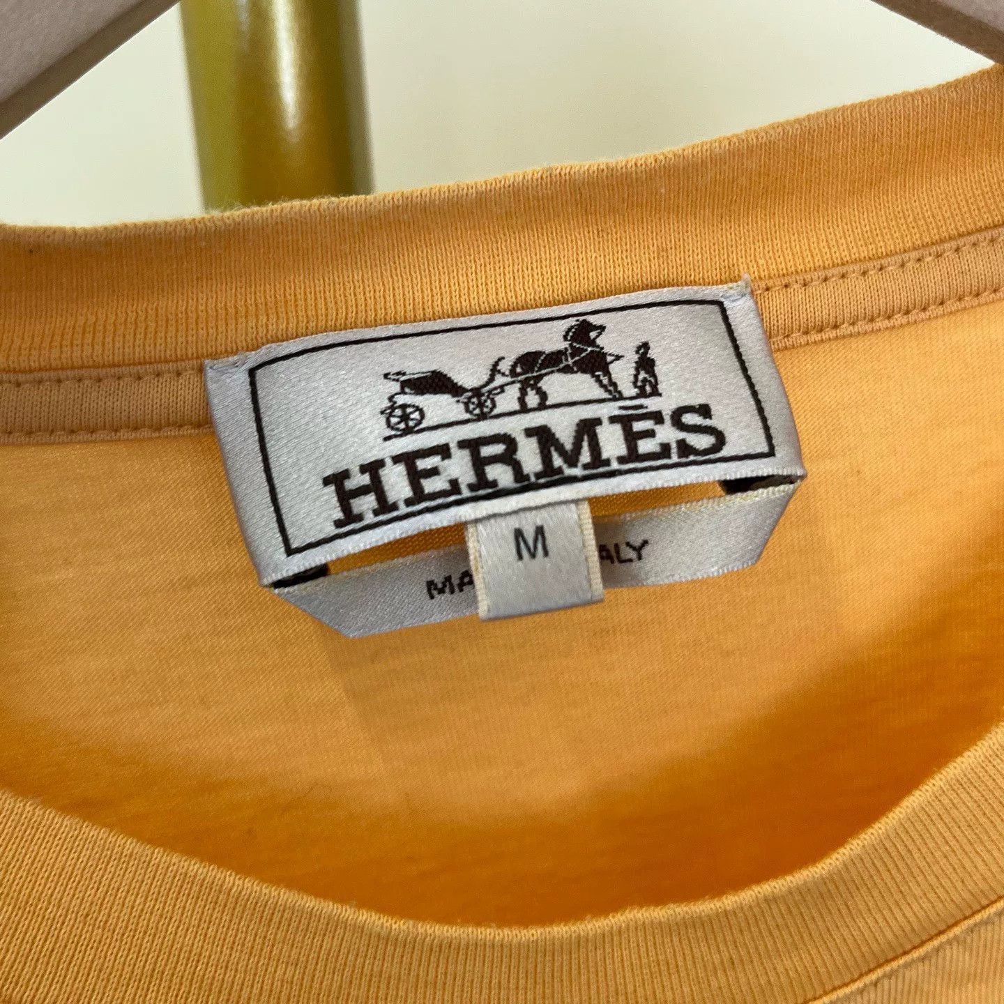 Hermes HERMES SS23 Melon Logo Print T-Shirt Size US M / EU 48-50 / 2 - 5 Thumbnail