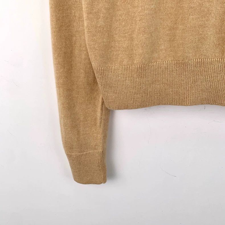Loewe Loewe Brown Logo Embroidered Backless Sweater Size US S / EU 44-46 / 1 - 4 Thumbnail