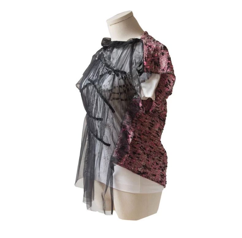 Comme des Garcons COMME des GARCONS Asymmetric Mesh Top Size US M / EU 48-50 / 2 - 3 Thumbnail