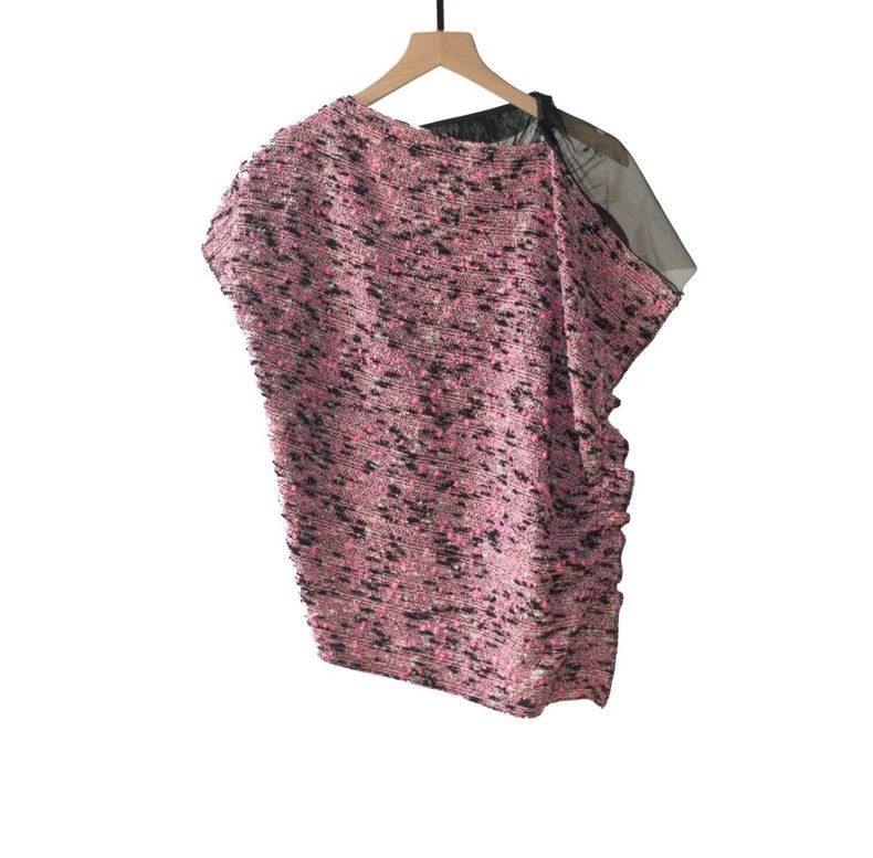 Comme des Garcons COMME des GARCONS Asymmetric Mesh Top Size US M / EU 48-50 / 2 - 2 Thumbnail