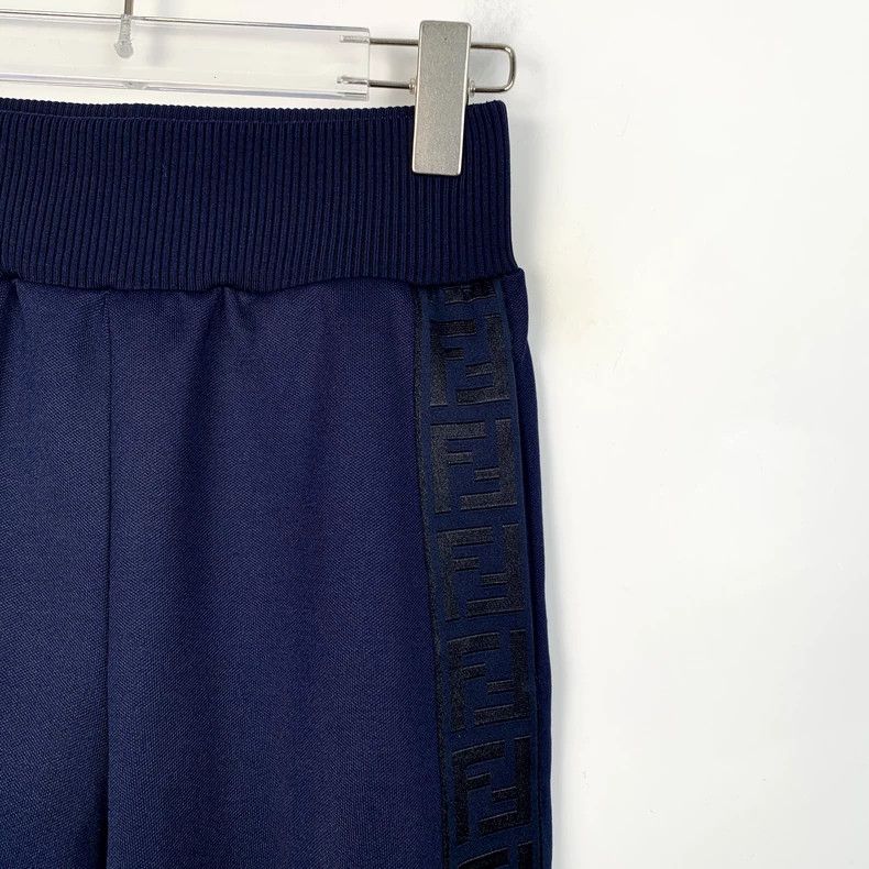 Fendi Fendi 2022 Logo Side Cuffed Casual Trousers Size US 38 / EU 54 - 3 Thumbnail