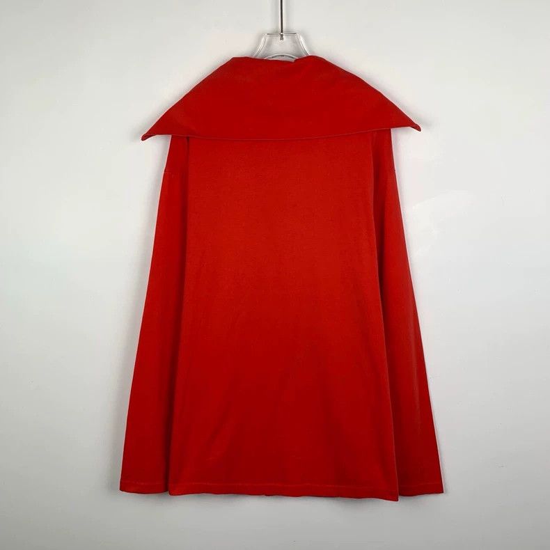 Balenciaga Balenciaga Red Logo Zip Sweatshirt L Size US L / EU 52-54 / 3 - 2 Thumbnail