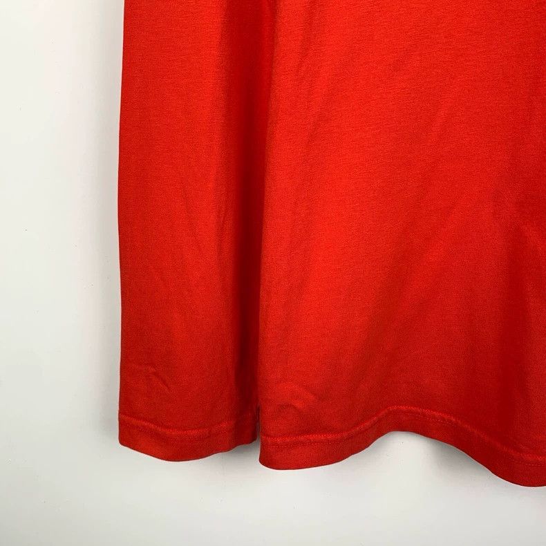 Balenciaga Balenciaga Red Logo Zip Sweatshirt L Size US L / EU 52-54 / 3 - 4 Thumbnail