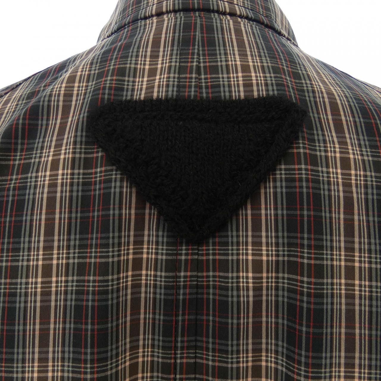 Prada Prada Wool Coat Others Outerwear SGC214 S231 120E DUTY FREE for USA