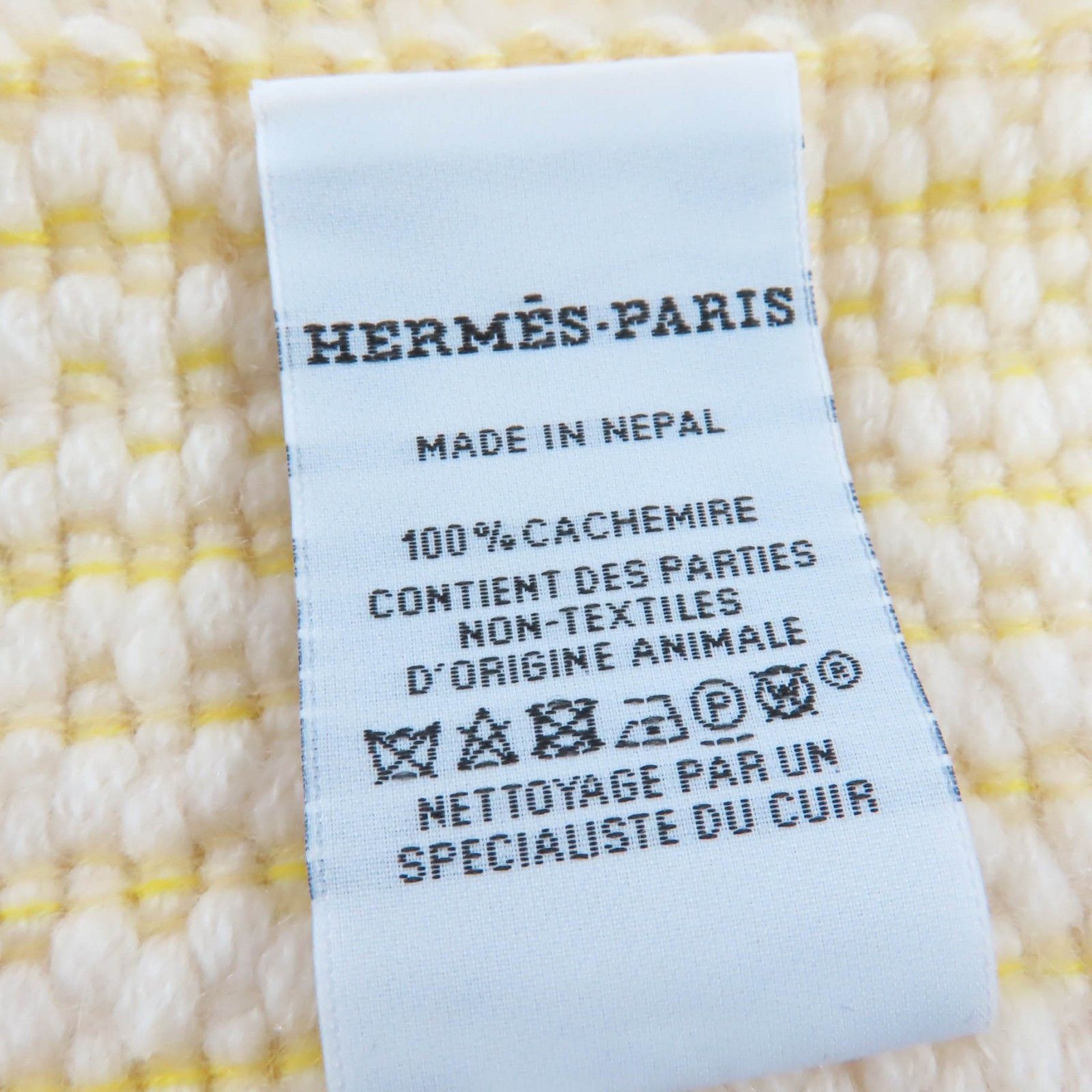 Hermes Hermes Hermès Wavy Large Cashmere Scarf Others Scarf DUTY FREE for USA Size ONE SIZE - 6 Thumbnail