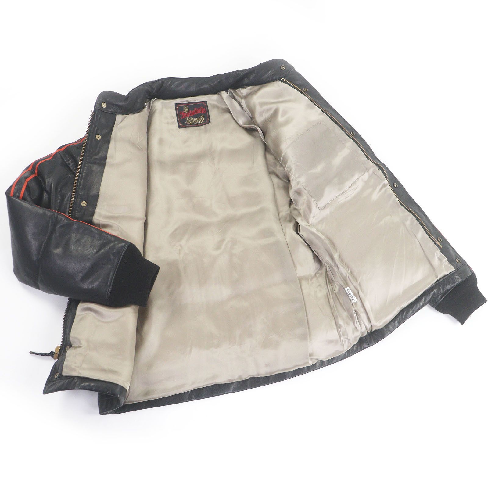 Other Other TENDERLOIN T-RACING LEATHER Leather Jacket Leather Outerwear DUTY FREE for USA Size ONE SIZE - 3 Thumbnail