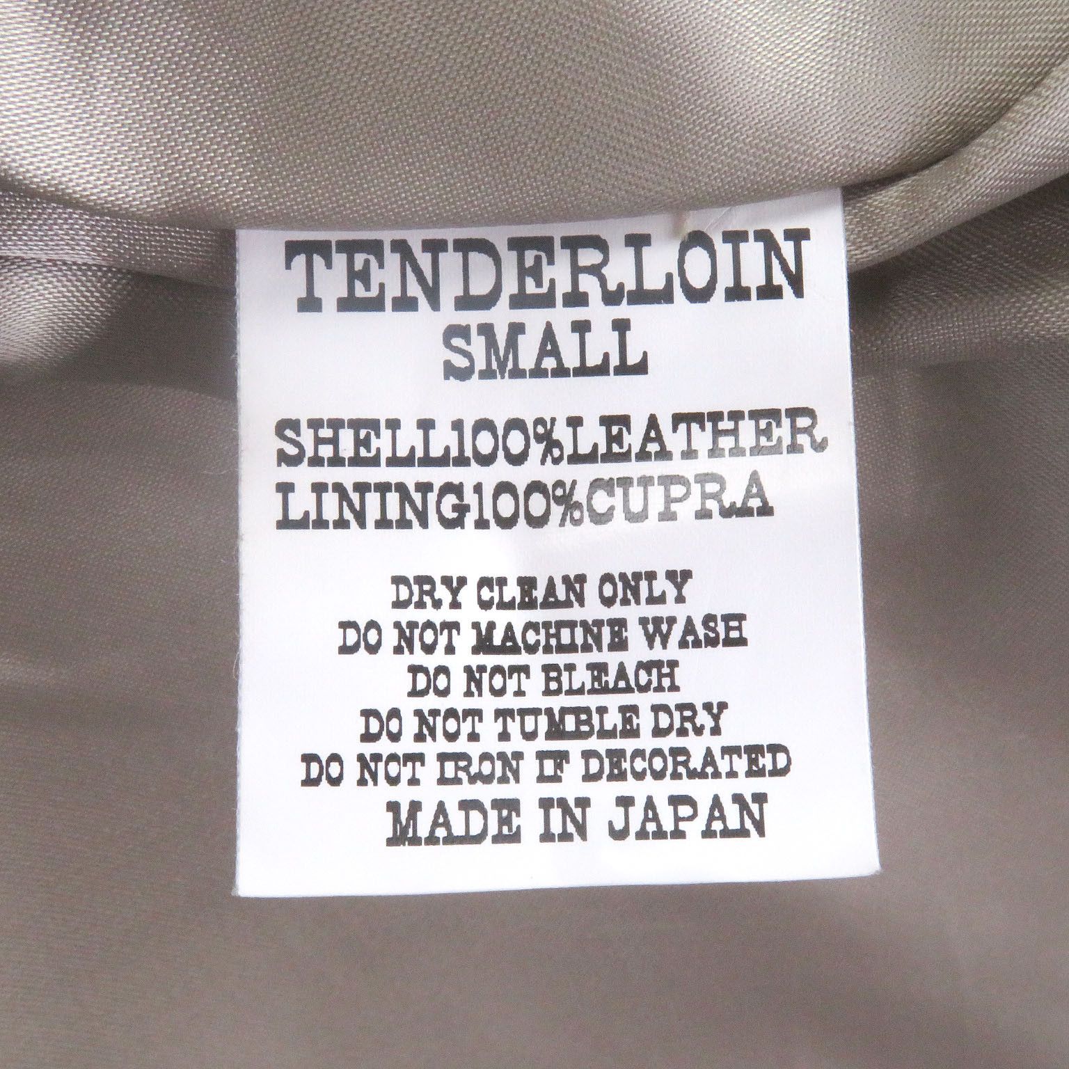 Other Other TENDERLOIN T-RACING LEATHER Leather Jacket Leather Outerwear DUTY FREE for USA Size ONE SIZE - 8 Thumbnail